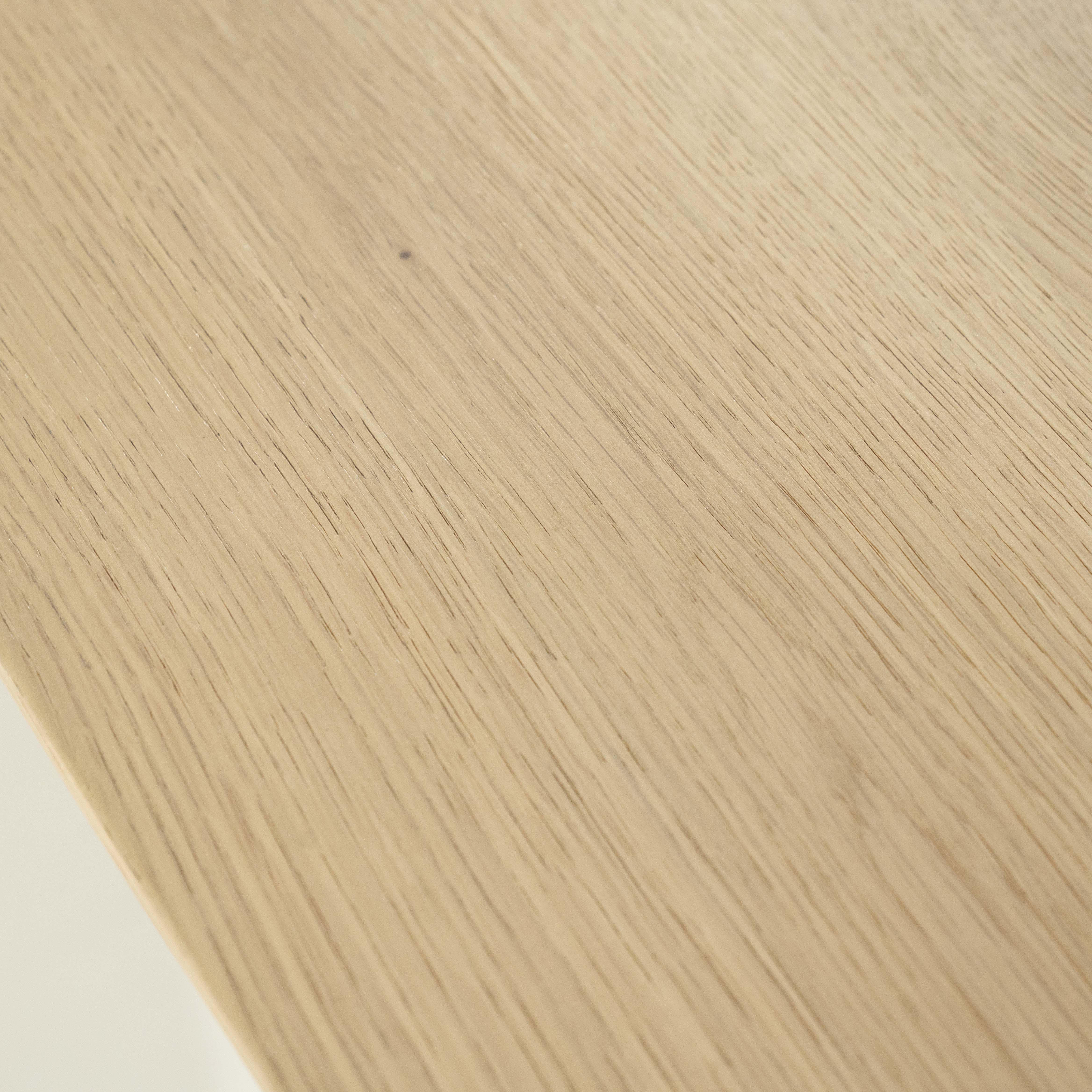Eettafel 180x90 ovaal - naturel