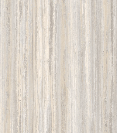 Ovale tafel Arcs - travertino grey/lino grey