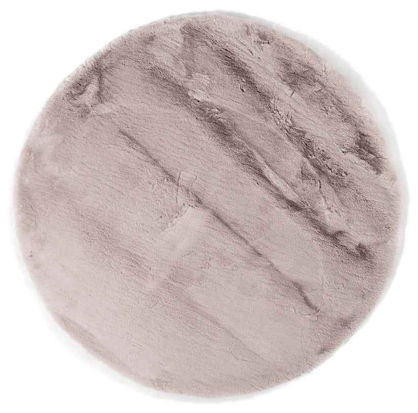 Rond tapijt Galaxy dia. 160cm - taupe