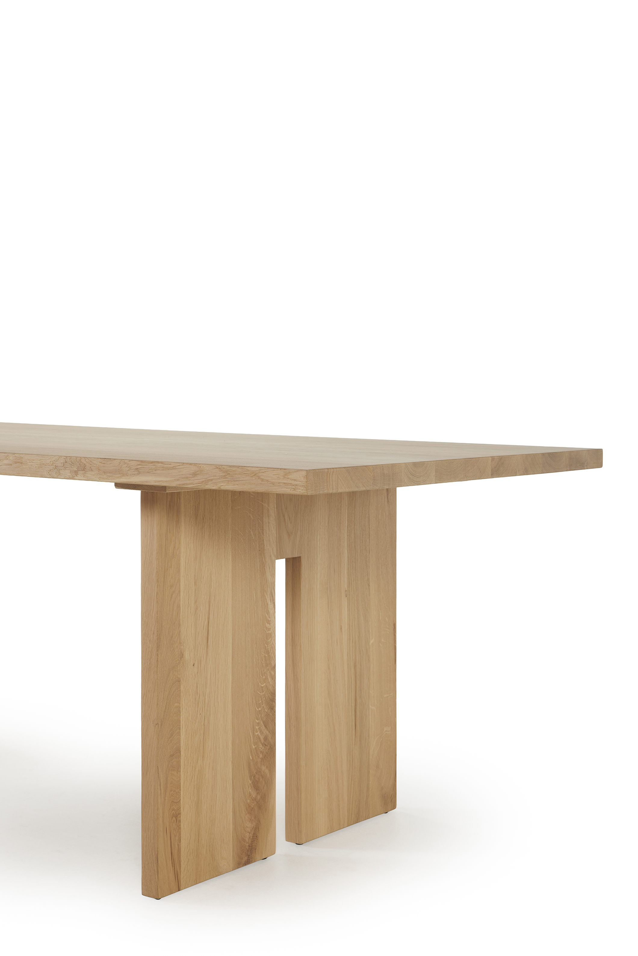 Eettafel 240x100cm - eik