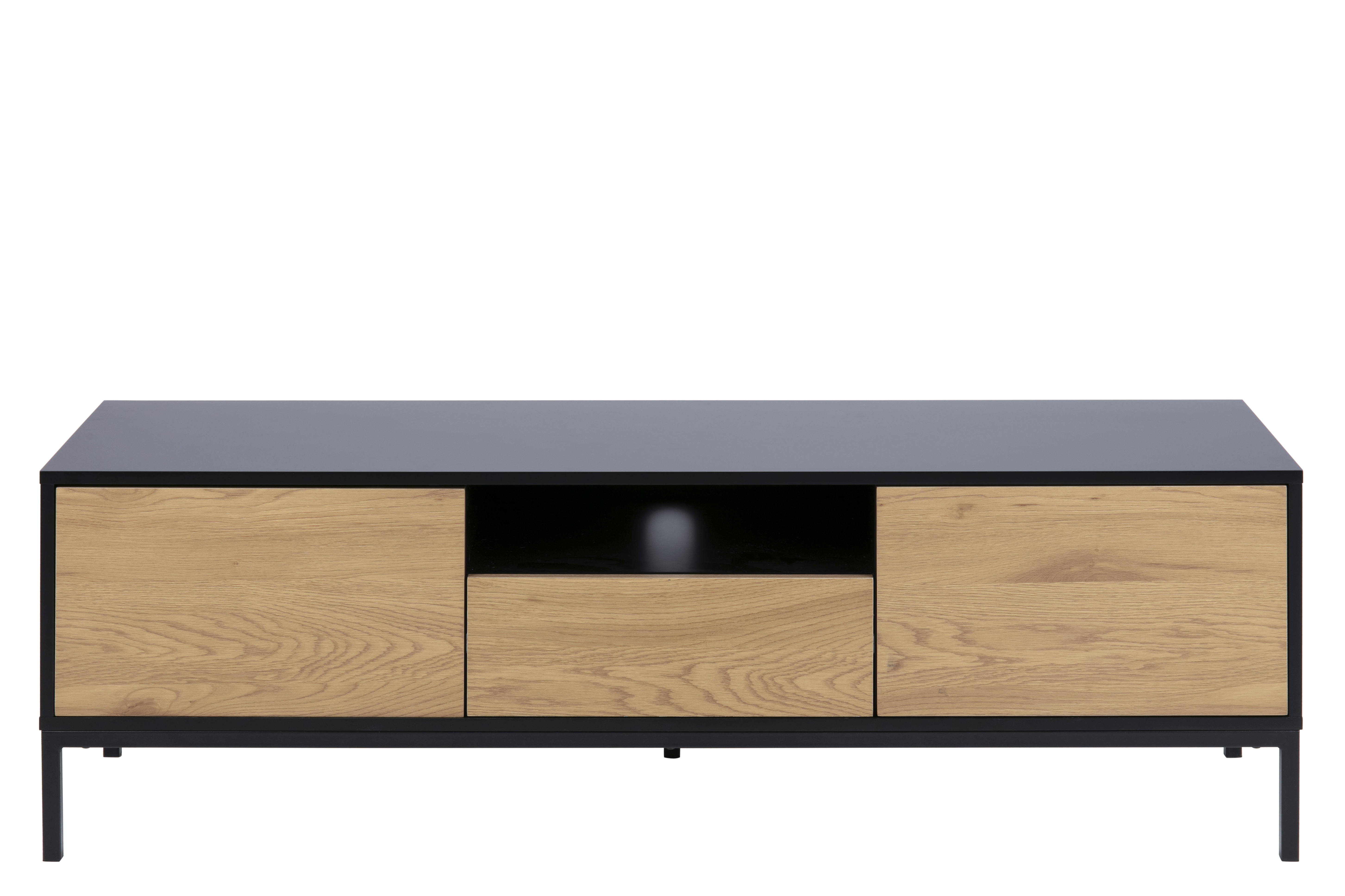 Tv-meubel met 2 deuren en lade - Wild Oak