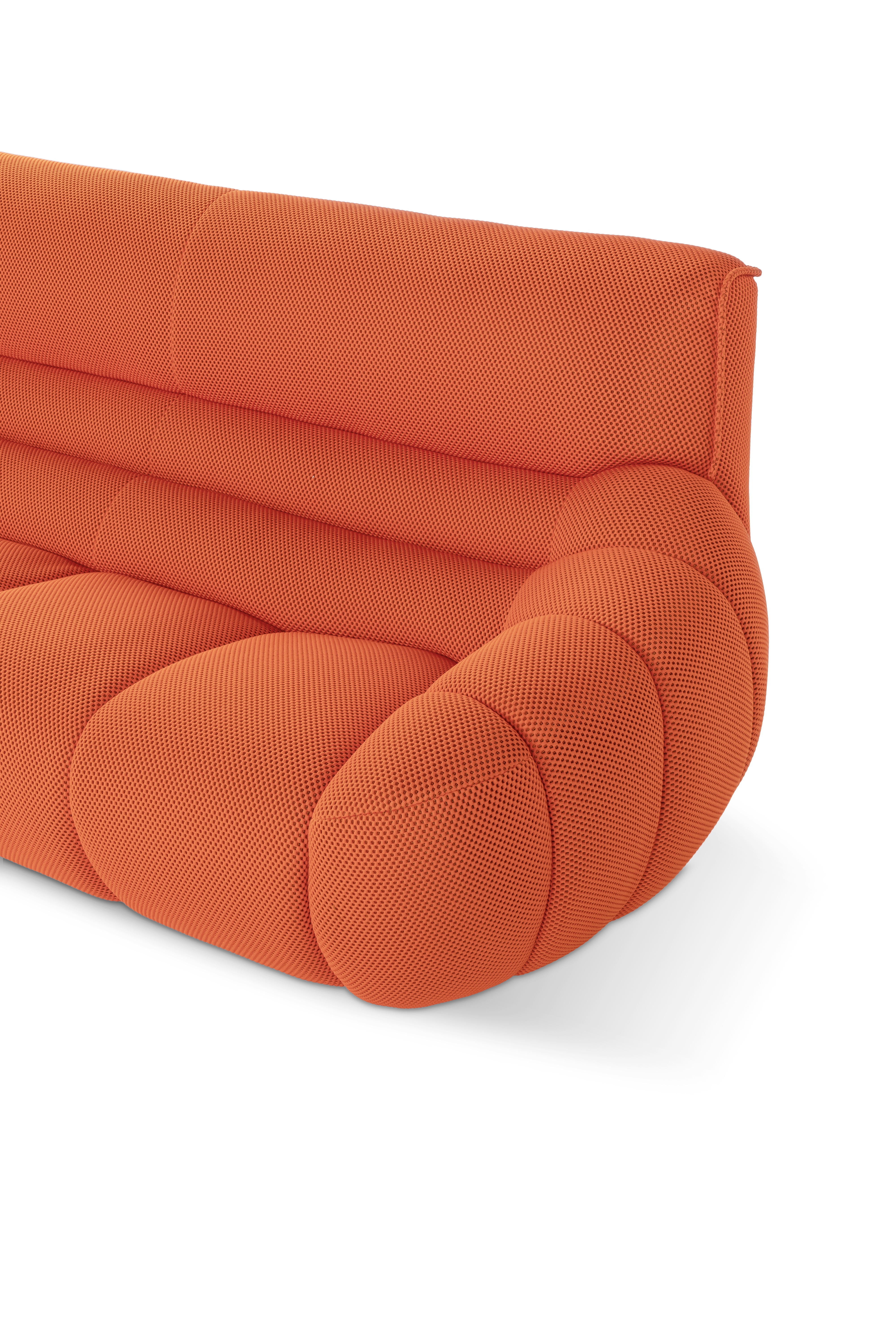 3-zit Daisy - arancio