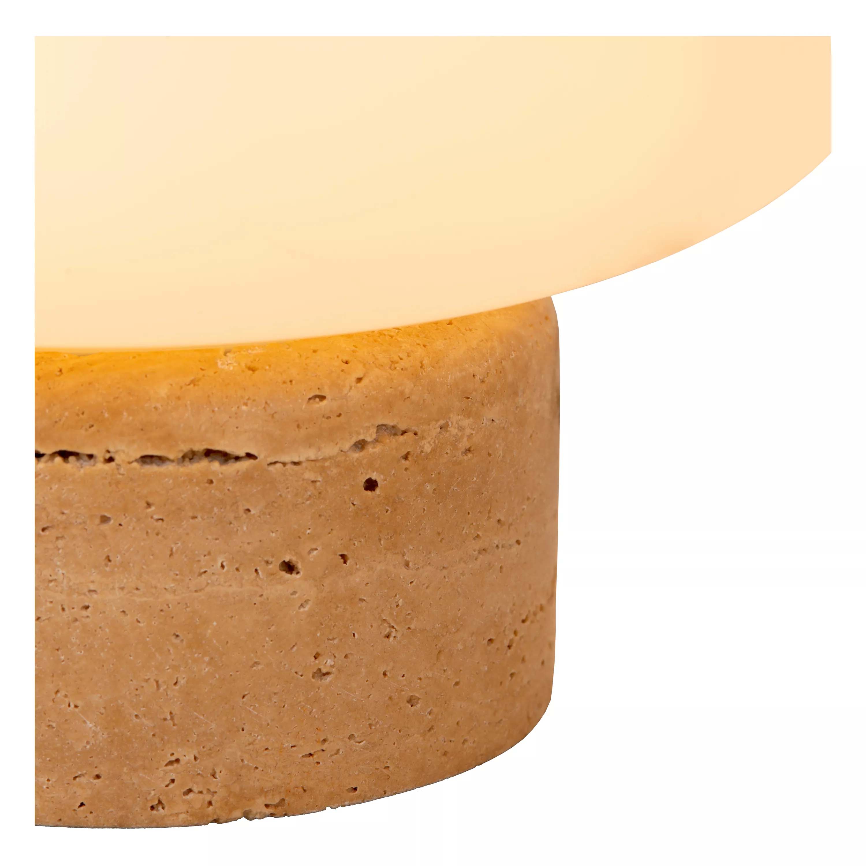 Tafellamp Anston 1x E14 - opaal