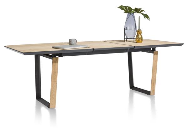 Uitschuifbare eettafel Darwin 190/250x100cm - natuur hout