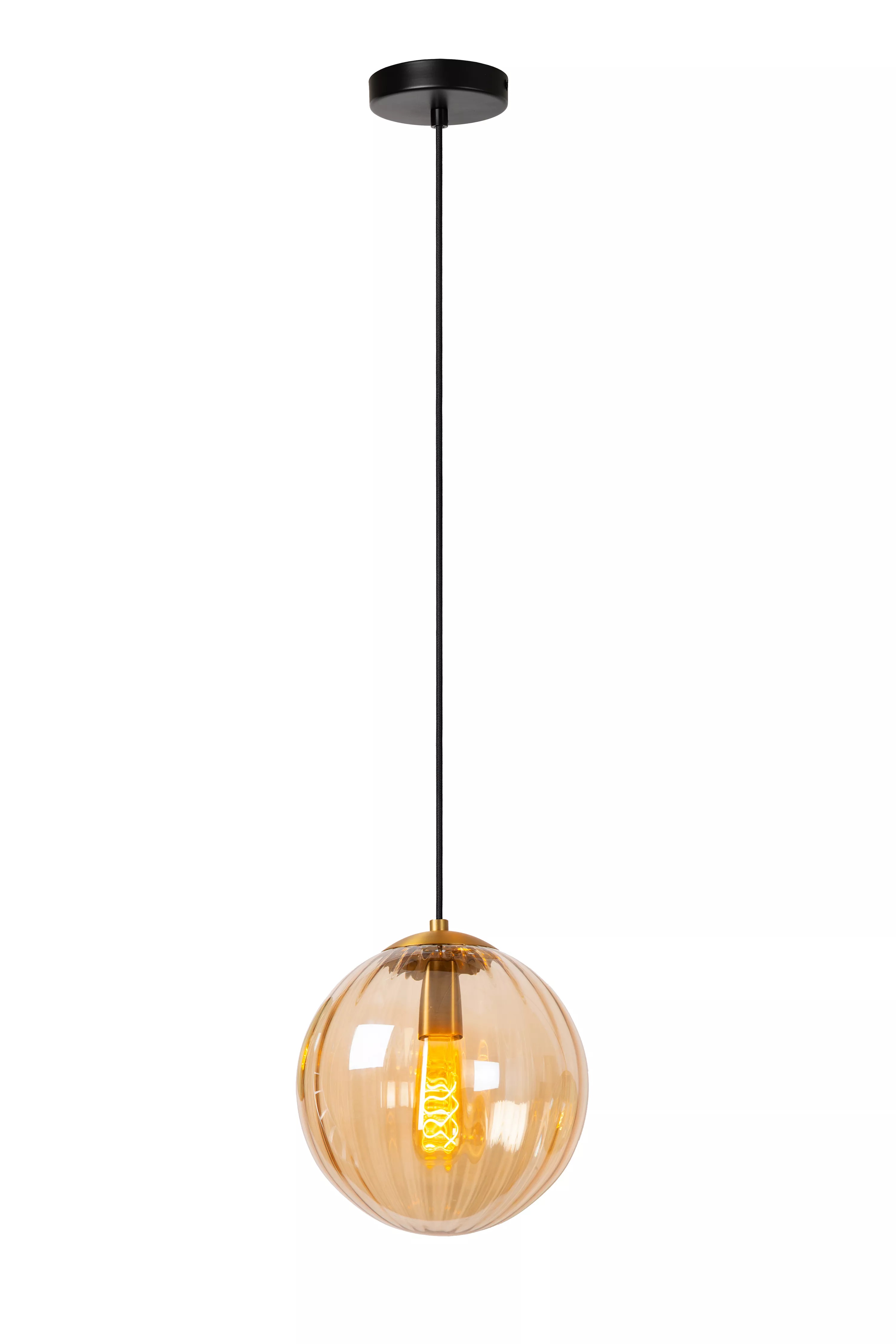 Hanglamp Monsaraz 1x40W (excl. lichtbron) - amber