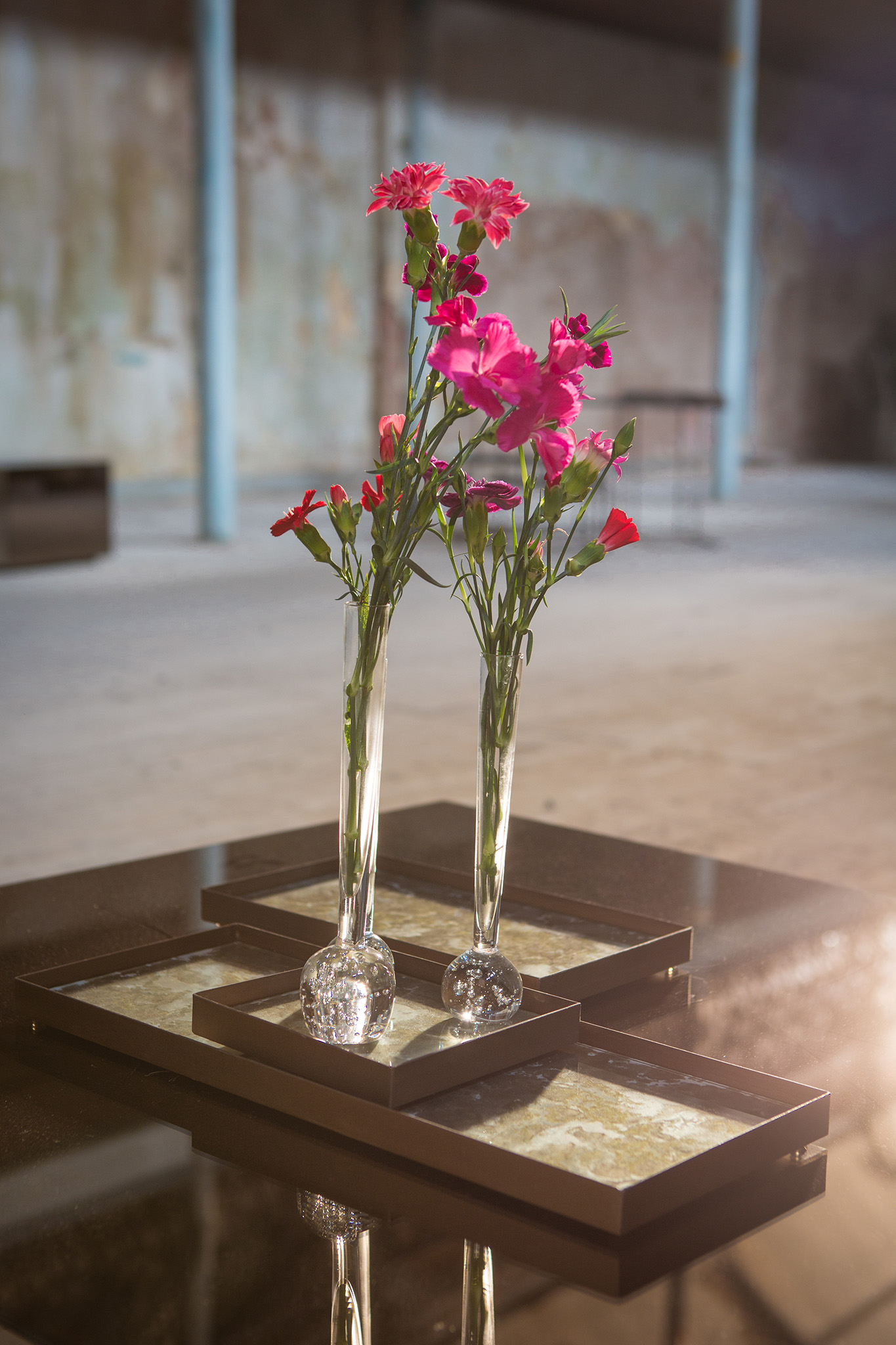 Mini Tray Gold Leaf S