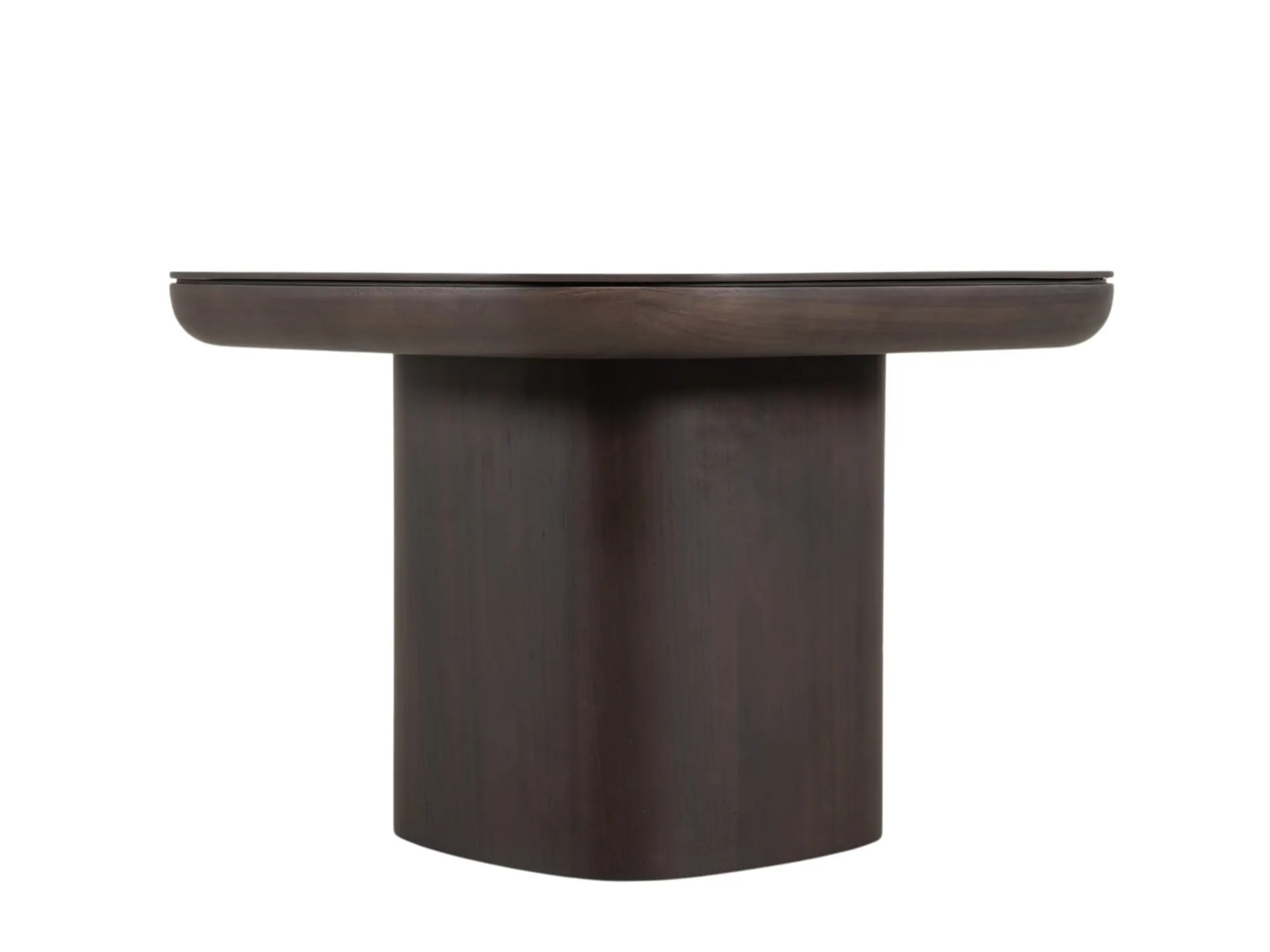 Bijzettafel 60x60cm - walnut