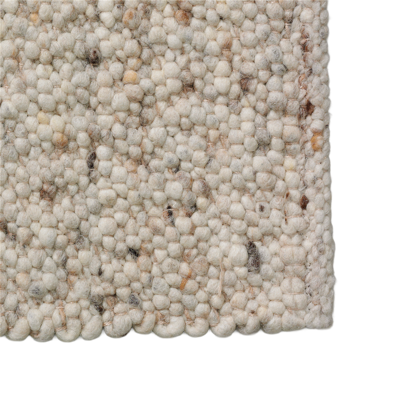 Handgeweven tapijt 170x230cm - Naturel ecru