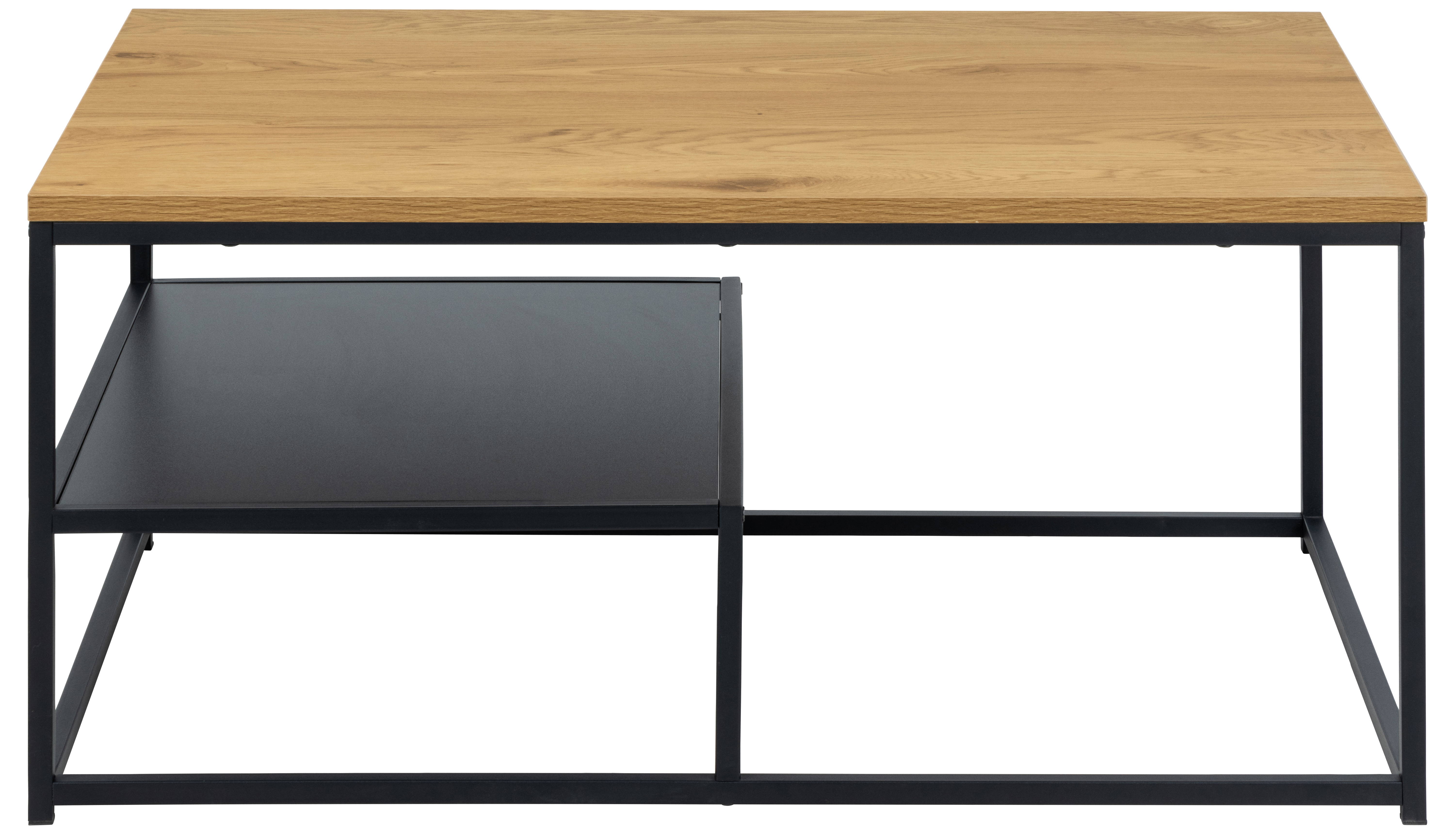 Salontafel met tussenblad 90x60cm - Wild Oak