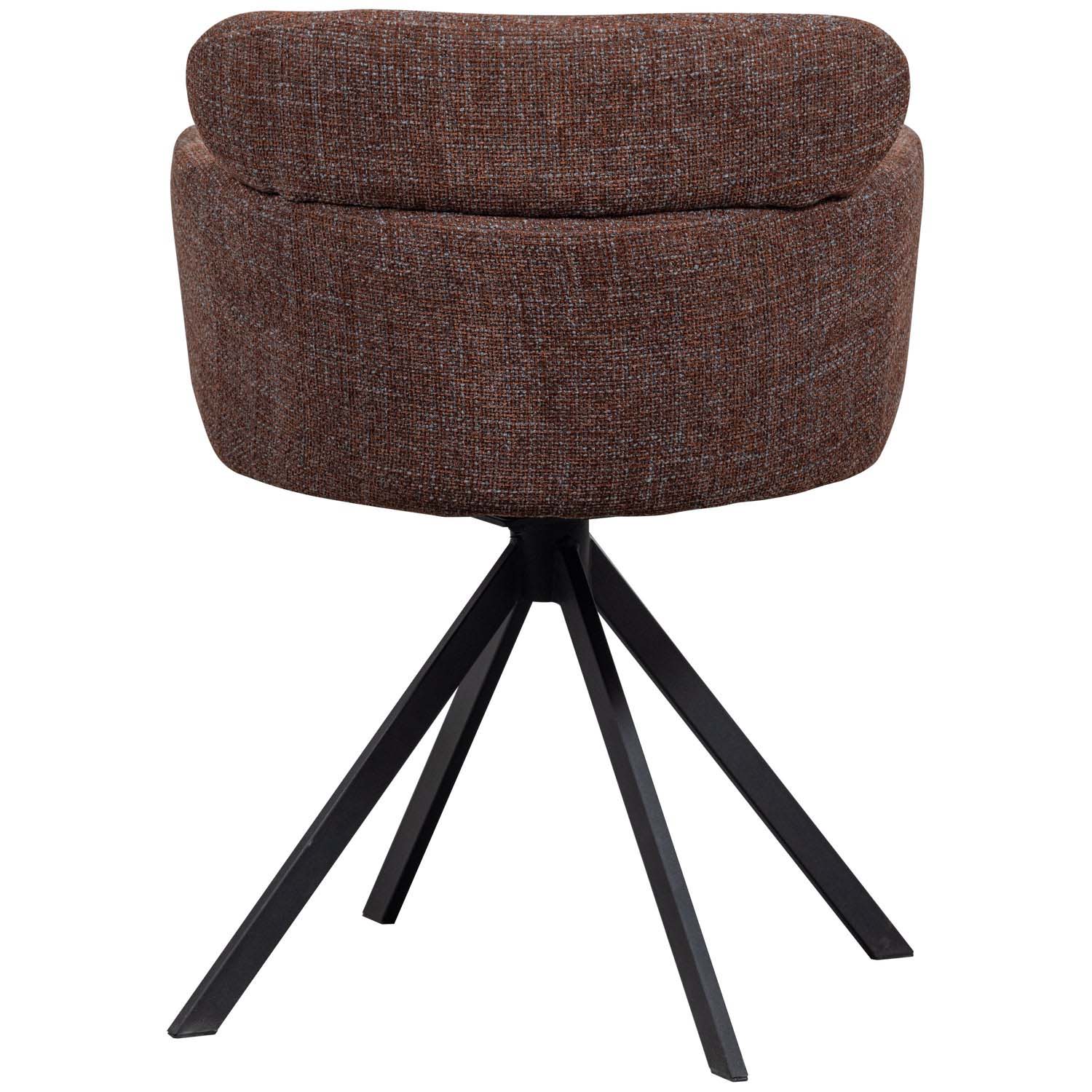 Draaibare kupstoel Fenne - Chestnut bruin