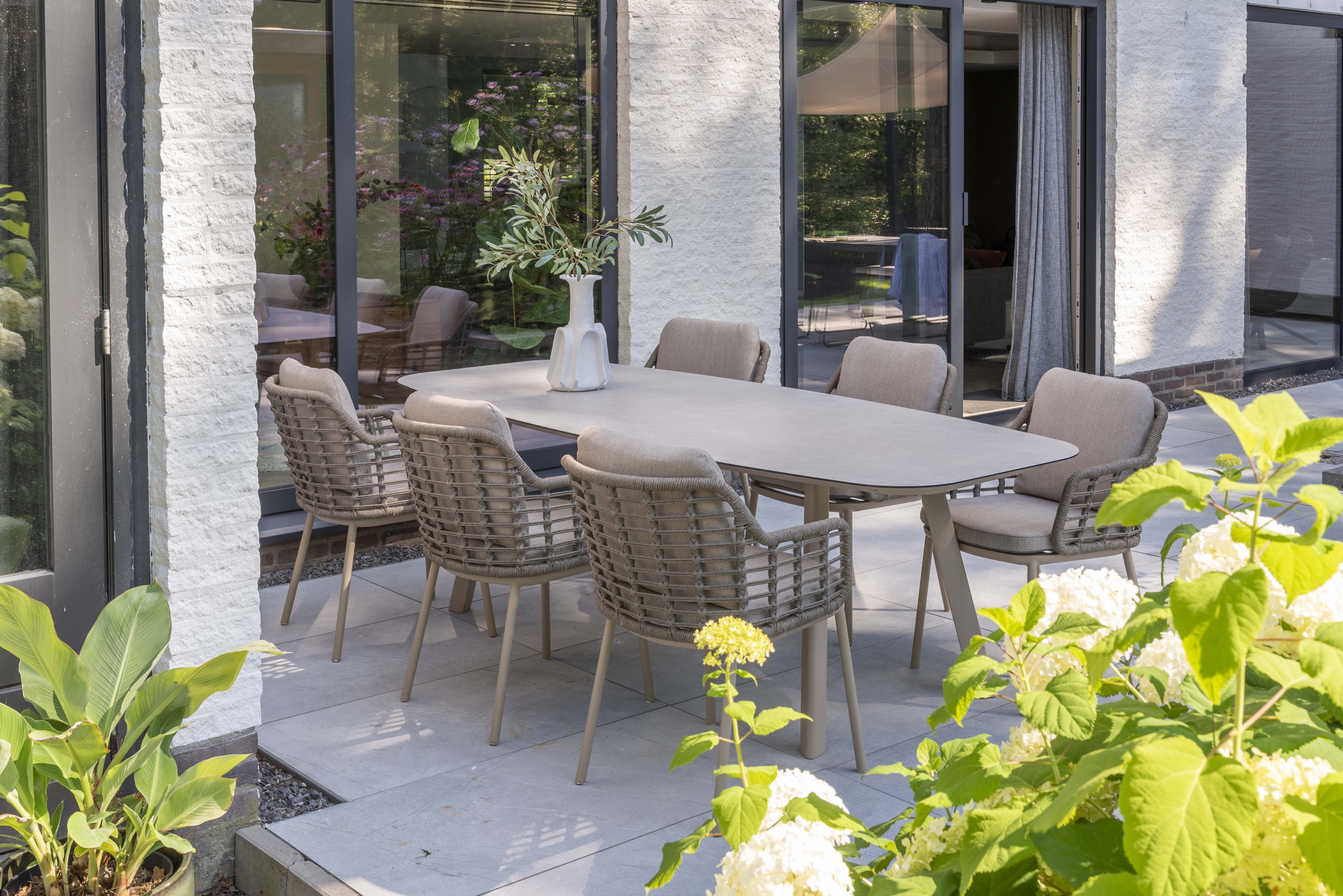 Tuintafel Manolo 240cm - latte