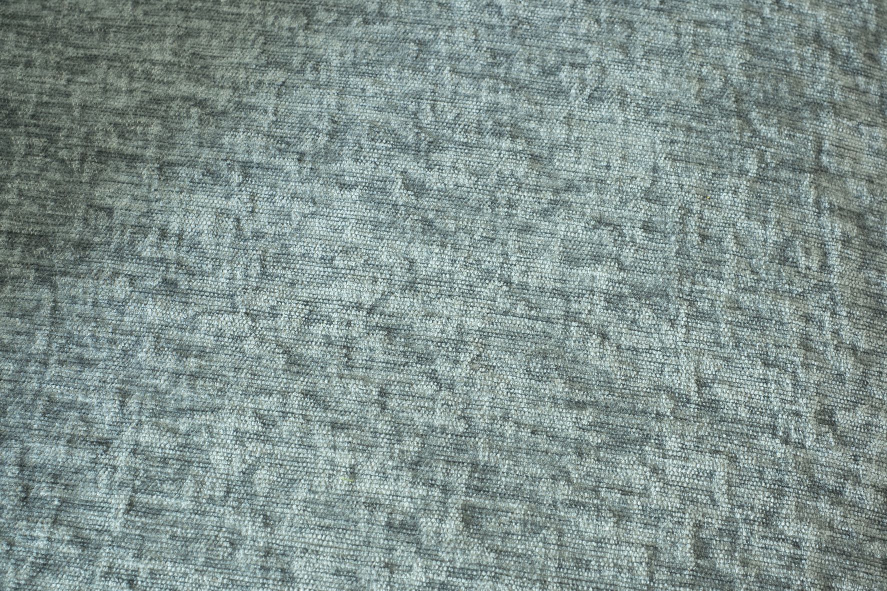 Zetel met stoffen bekleding (rechts) - grijs