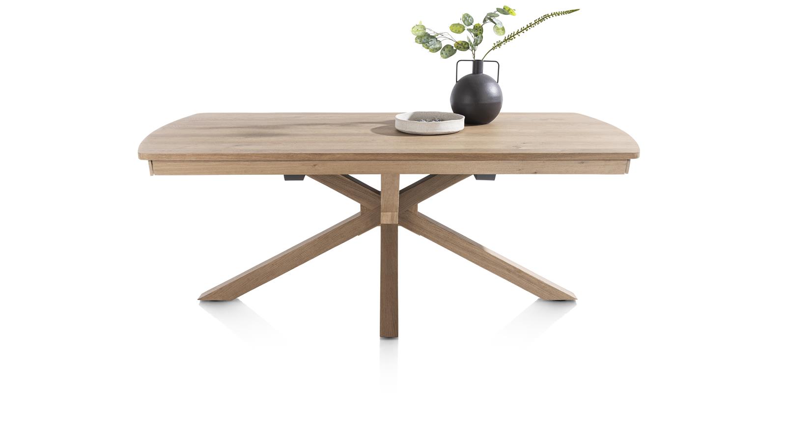 Verlengbare tafel Nyon 200x100cm - natuurkleur