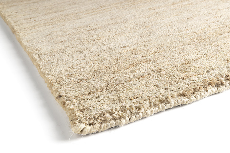 Tapijt hennep 170x240cm - Ivory beige