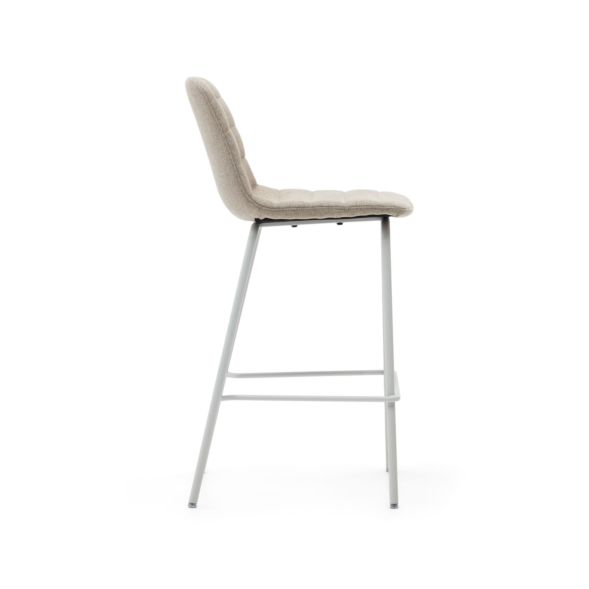 Barstoel Zunilda - chenille beige