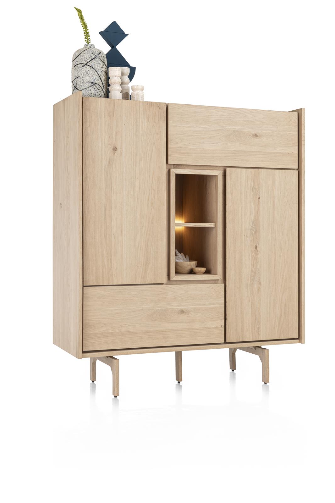 Highboard Valgard - 120x140cm - naturel