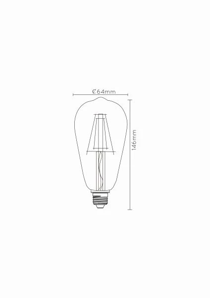 Lamp led bulb Filament