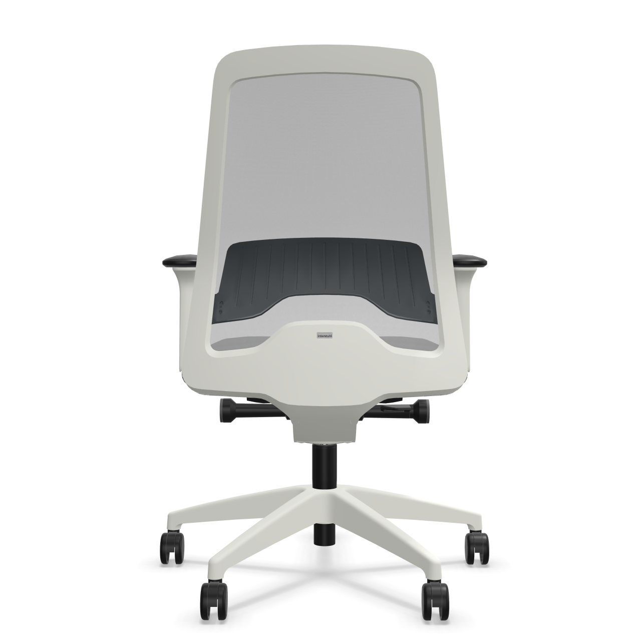 Ergonomische bureaustoel - wit