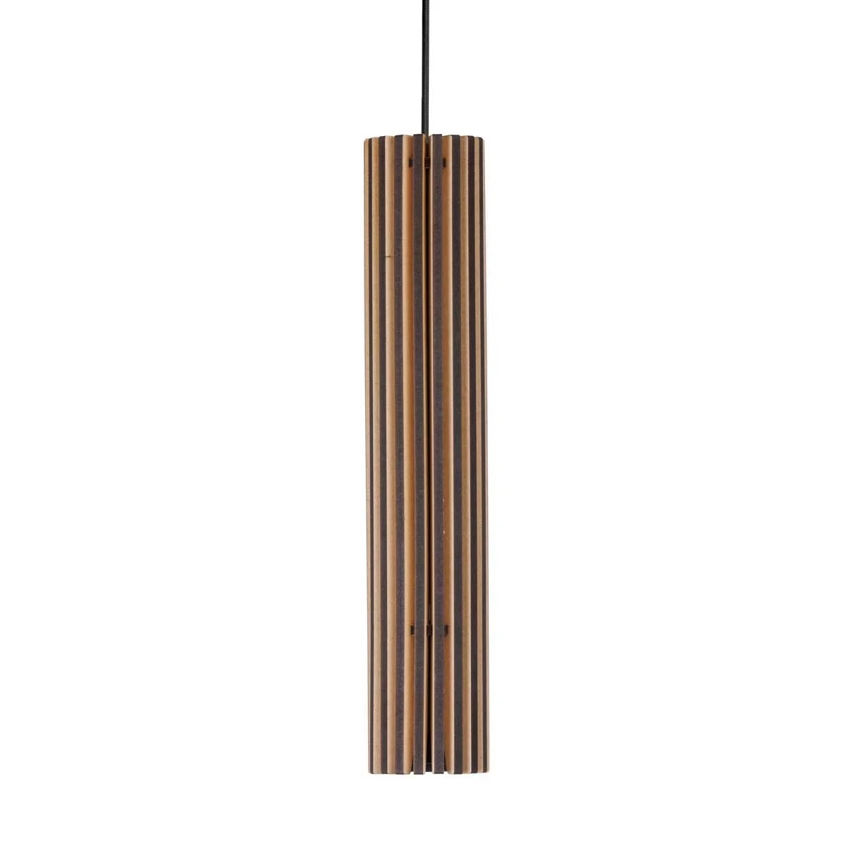 Houten hanglamp 39cm - naturel