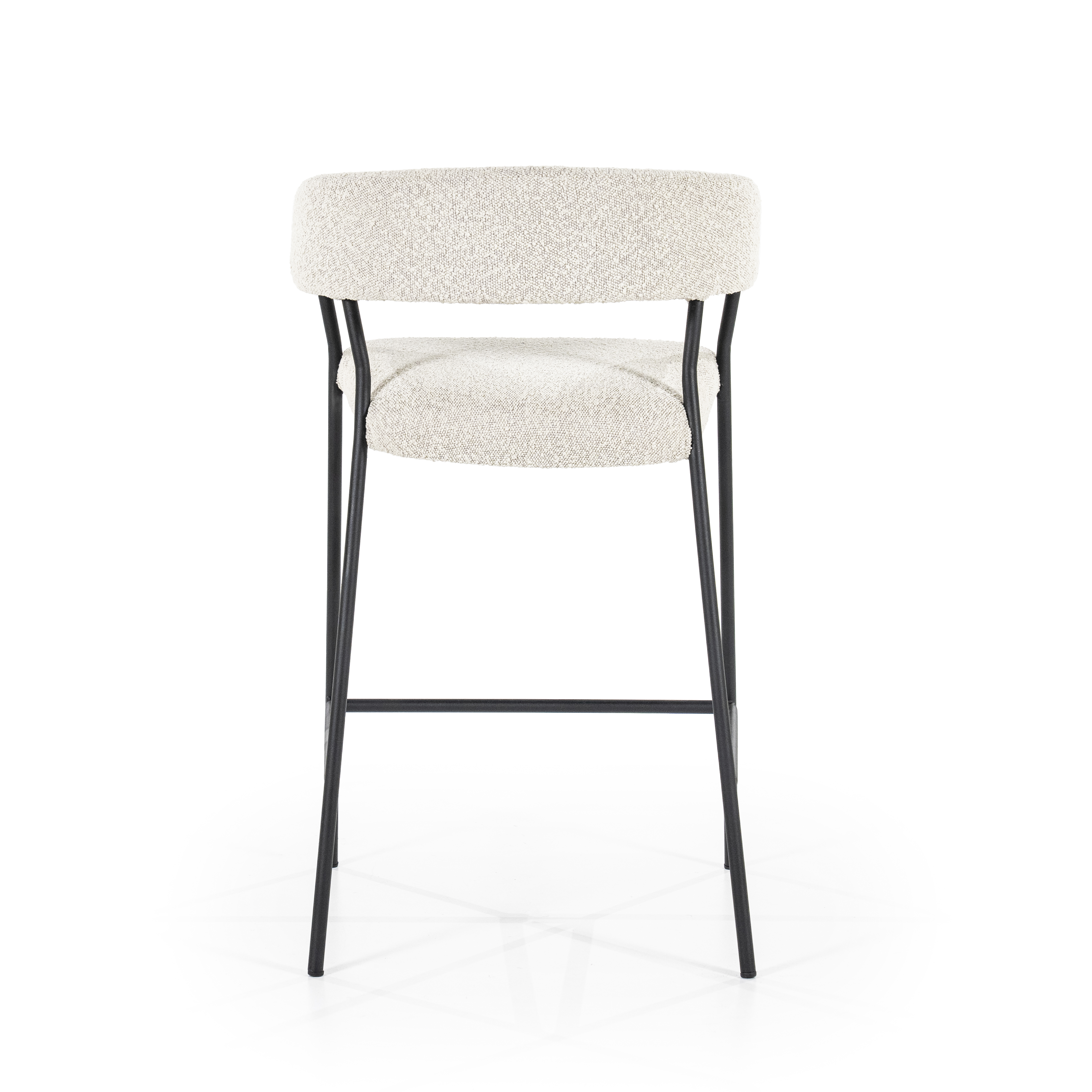 Barstoel bouclé - beige