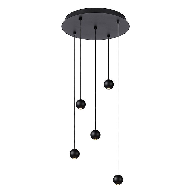 Hanglamp 5 balls