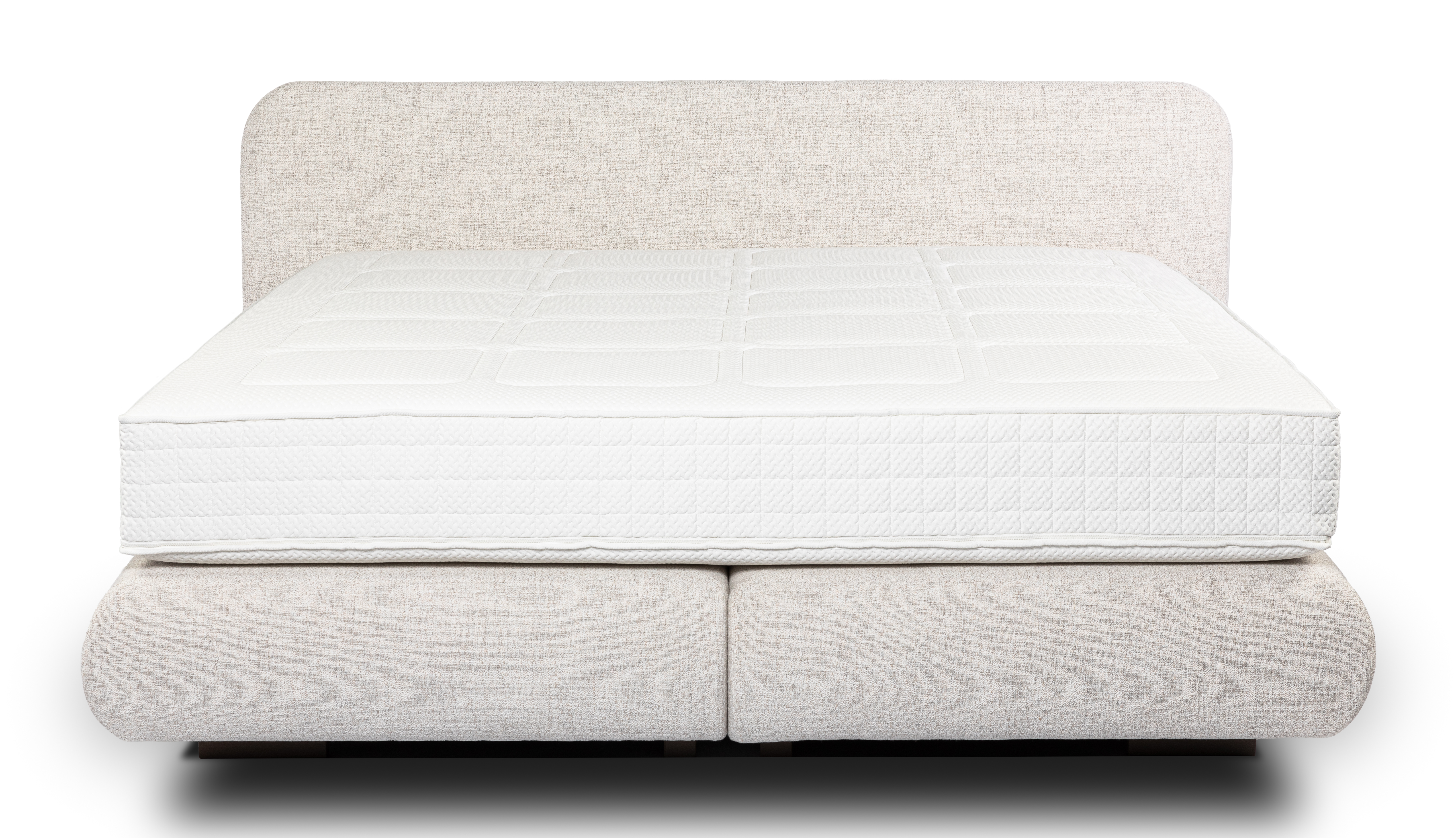 Boxspring (excl. matras) 180x200cm - ecru