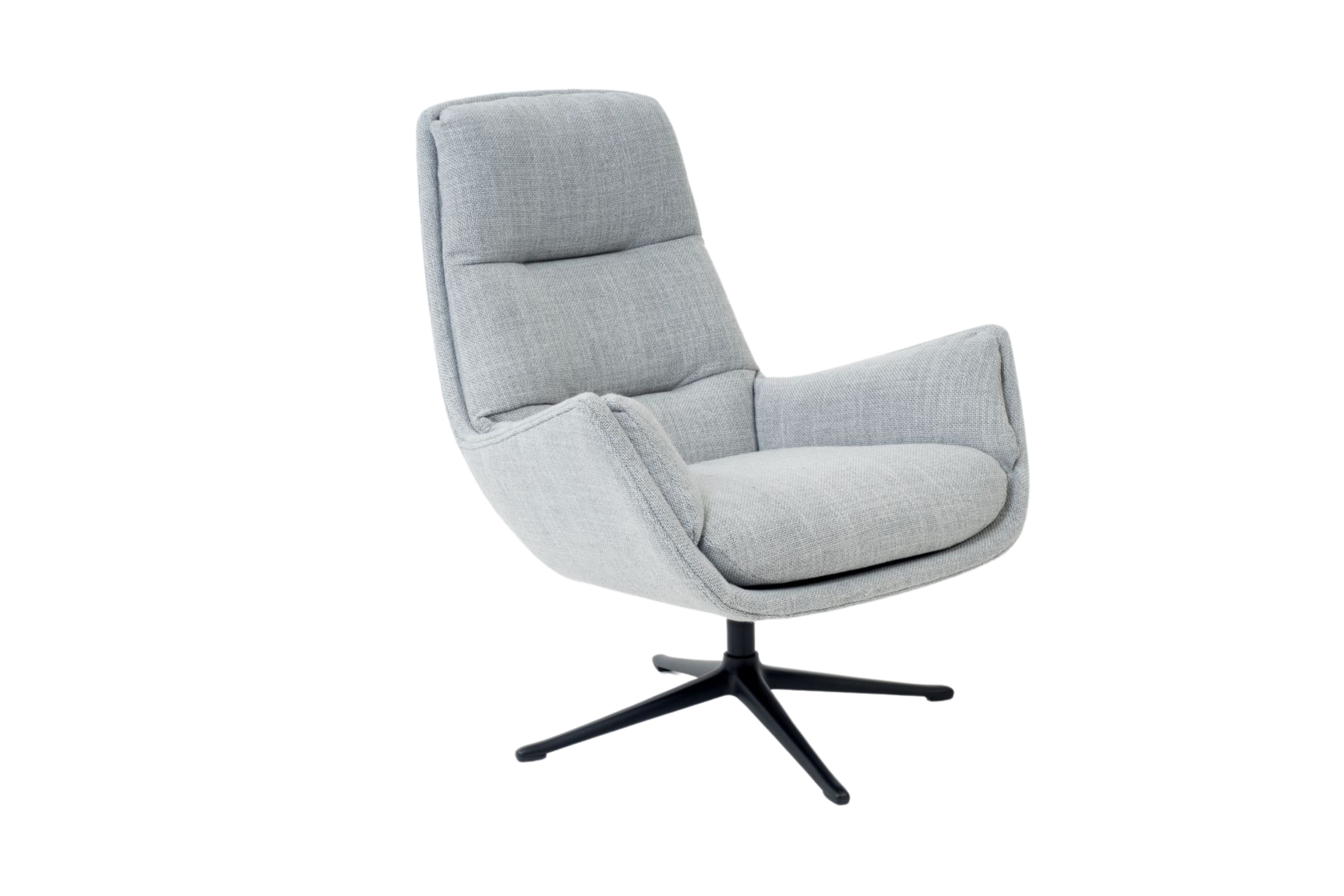 Draaifauteuil Moro - Breeze grijs