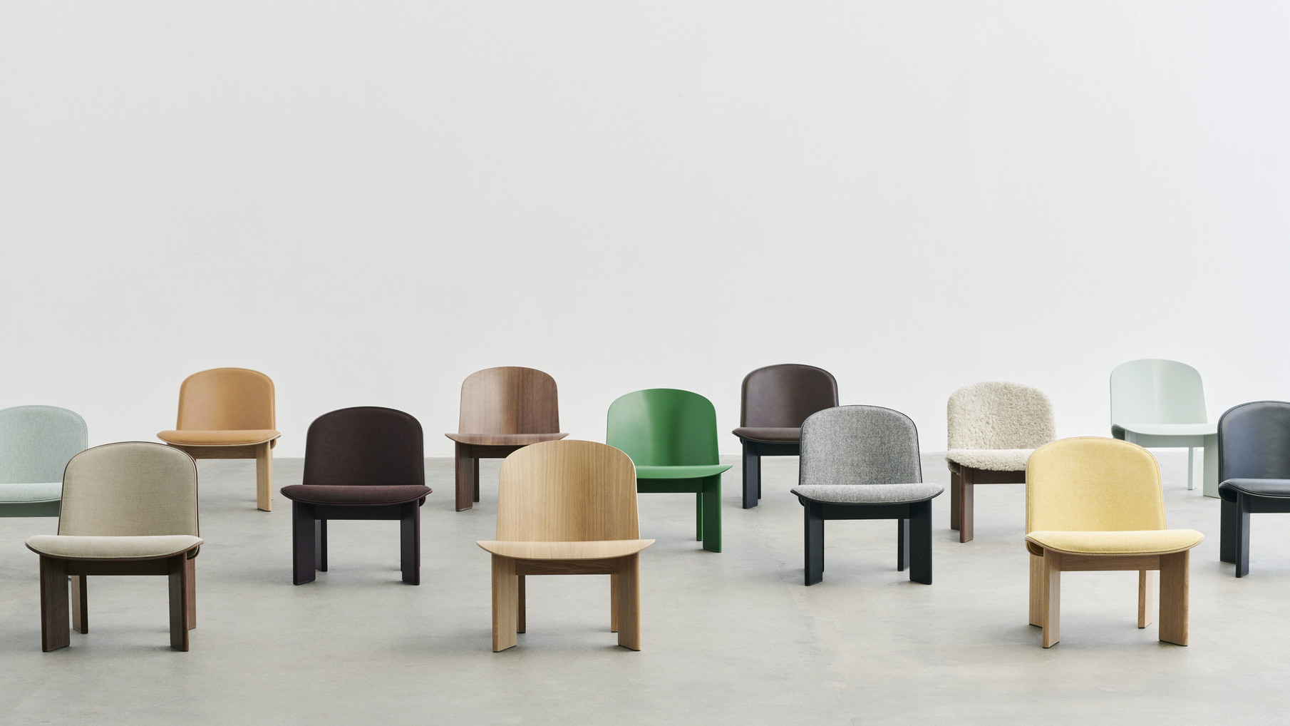 Loungestoel Chisel  - dark bordeaux