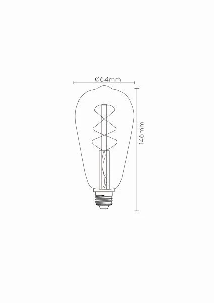 Lamp led bulb Filament