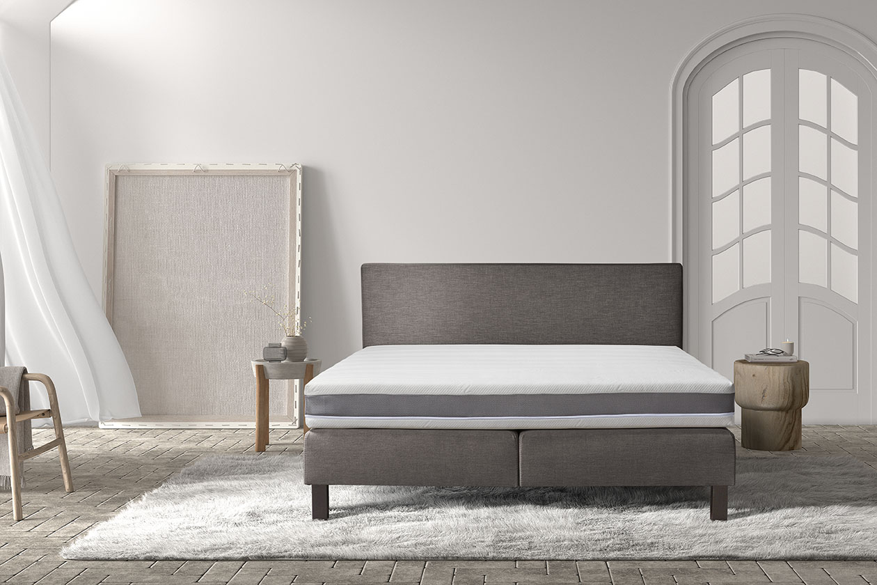 Boxspring Be-Comfy 180x200cm - taupe