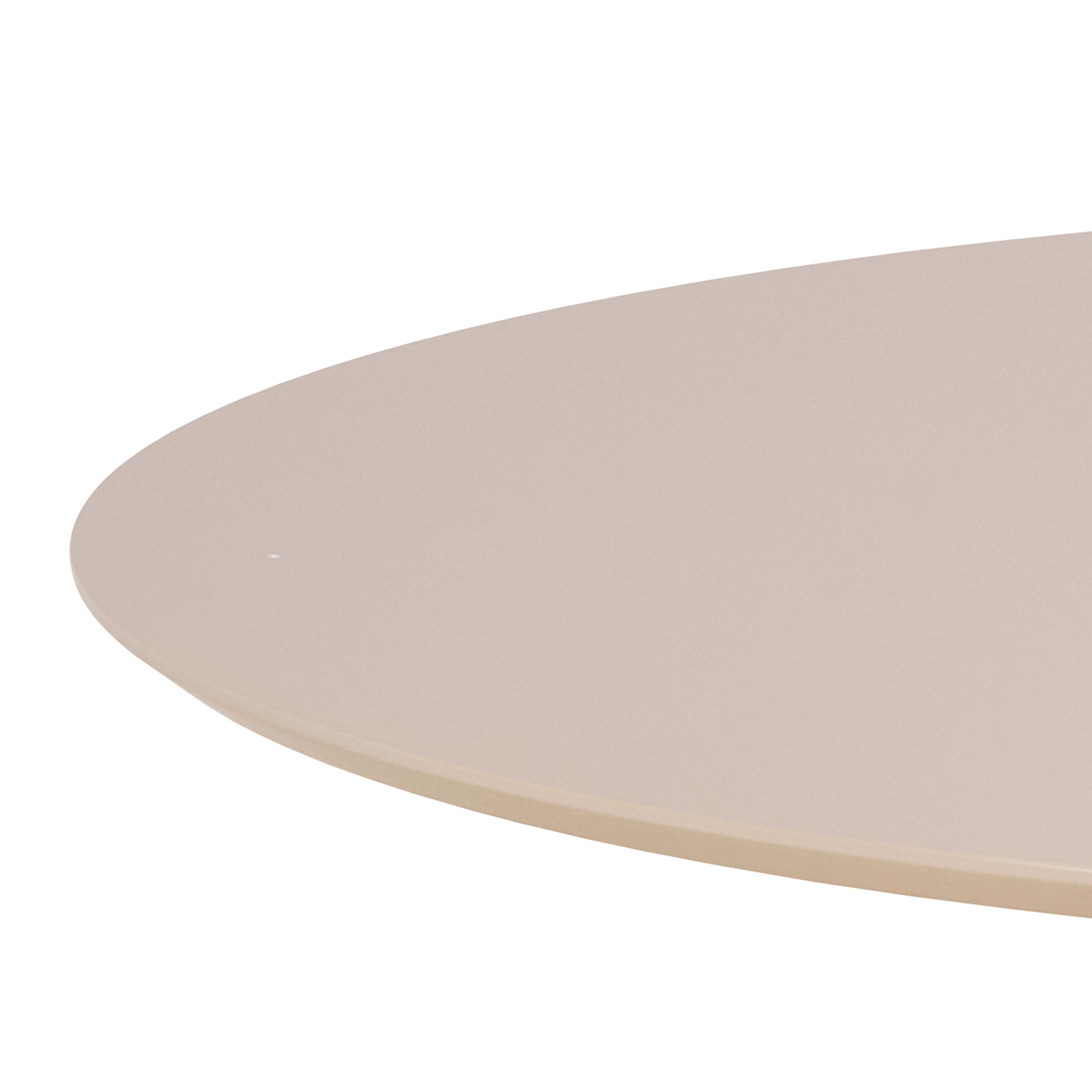 Ronde tafel diam.110cm - beige