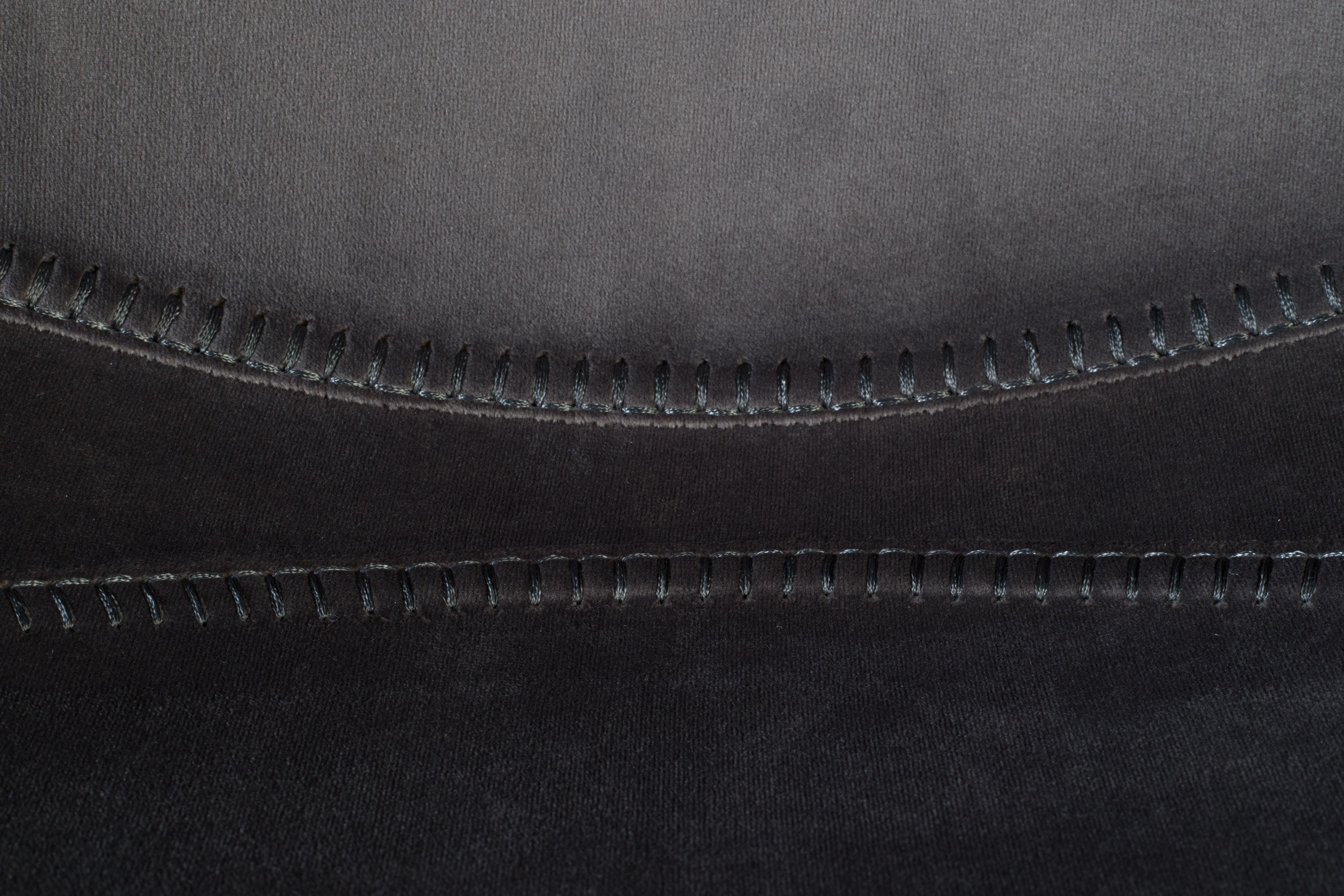 Counterstoel Franky in velvet 65cm - donkergrijs