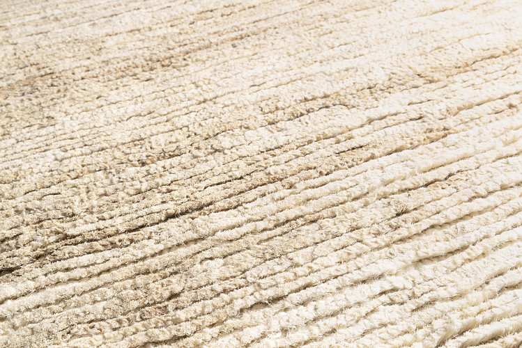 Tapijt hennep 170x240cm - Ivory beige