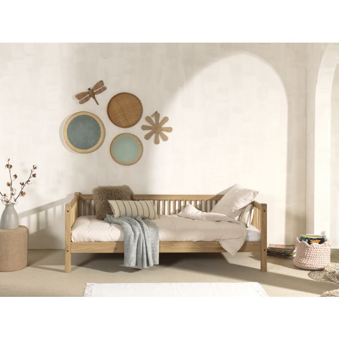 Kajuitbed 90x200cm - oak