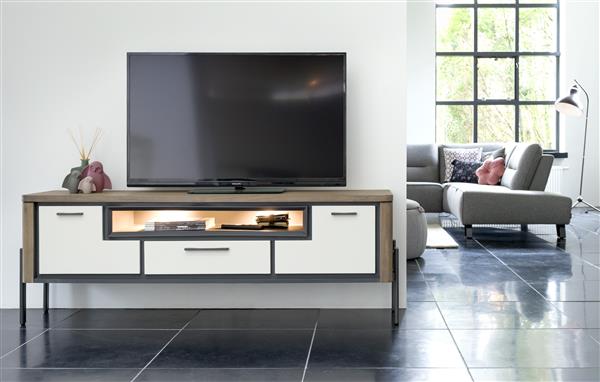 TV meubel Shirley - 2 deuren + 1 lade