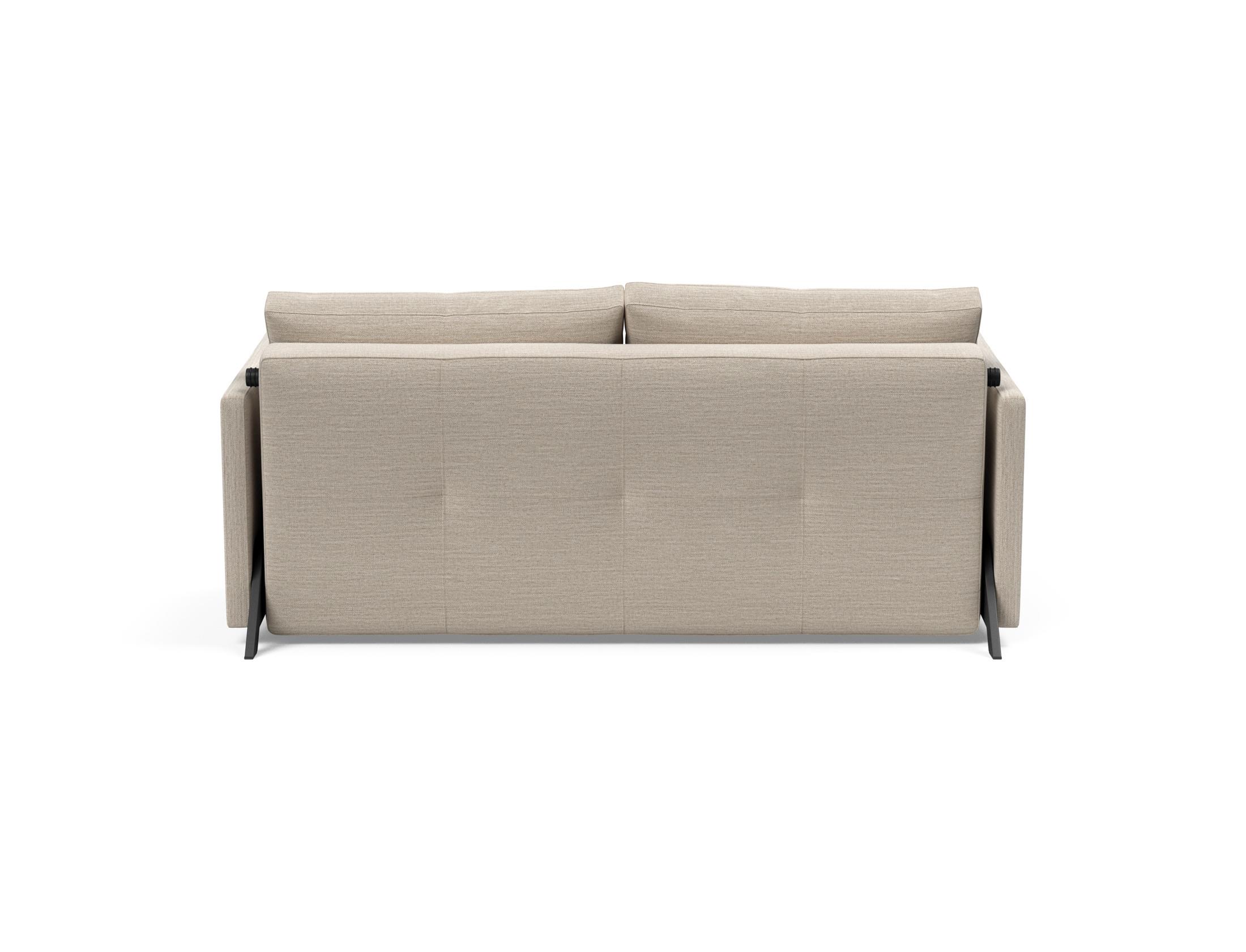 Slaapbank Cubed 160x200cm - Sand beige