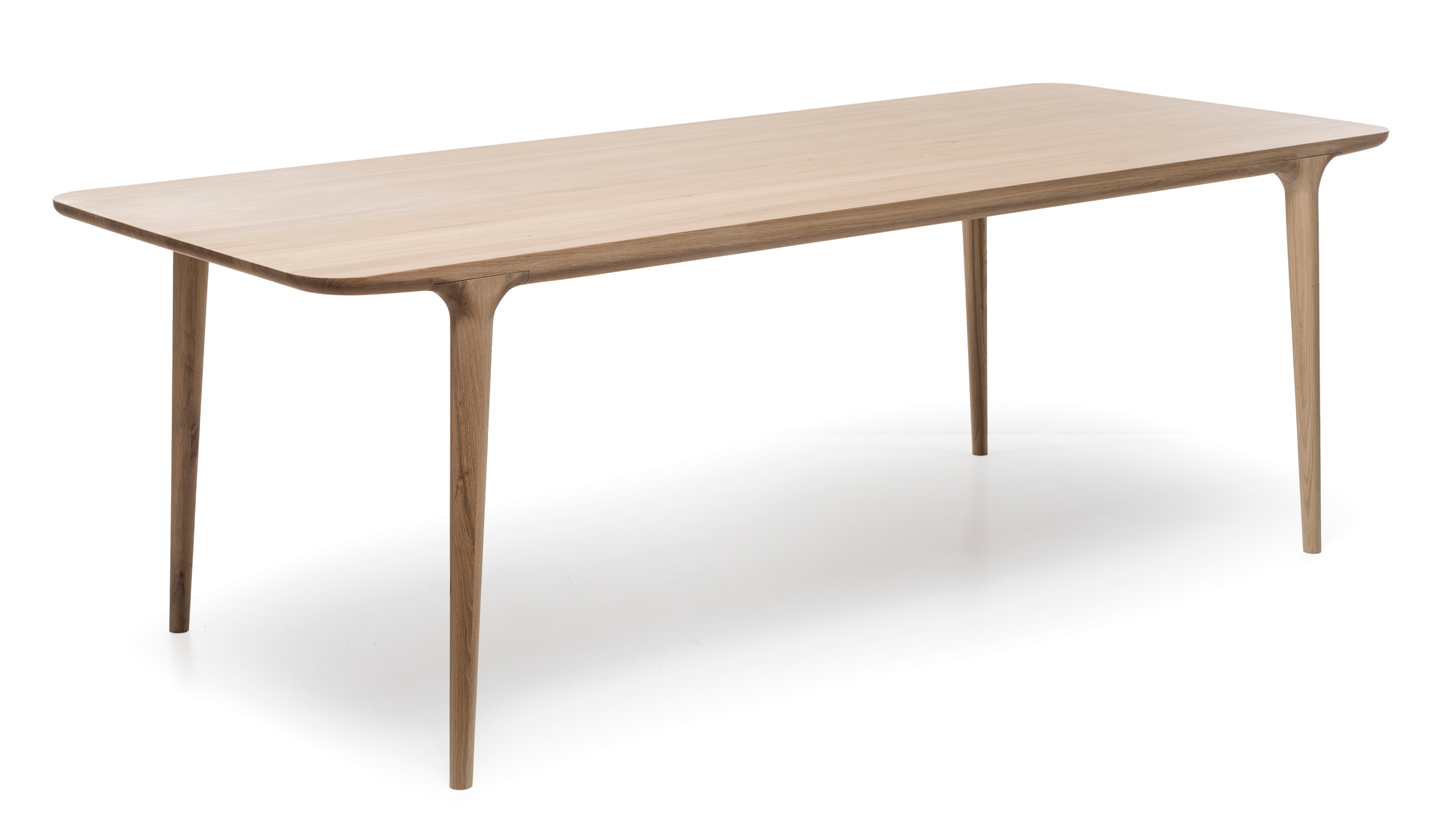 Design eettafel Fawn 200x90cm - natuur eiken