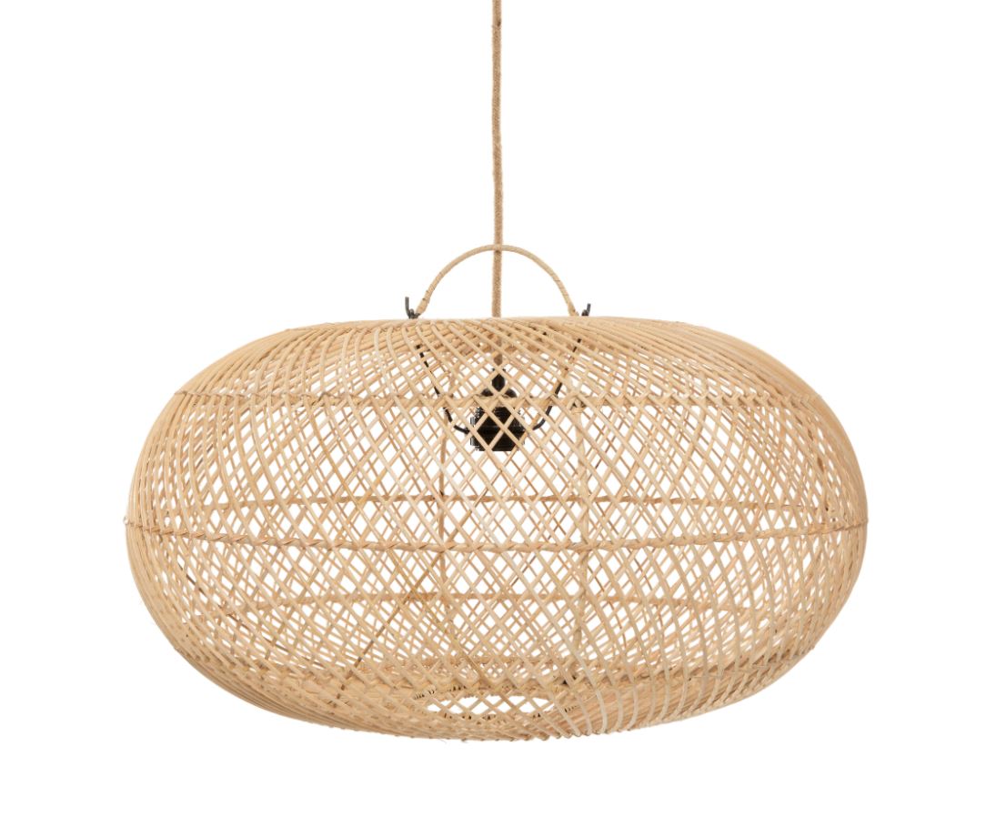 Hanglamp in rotan - diam.60 cm
