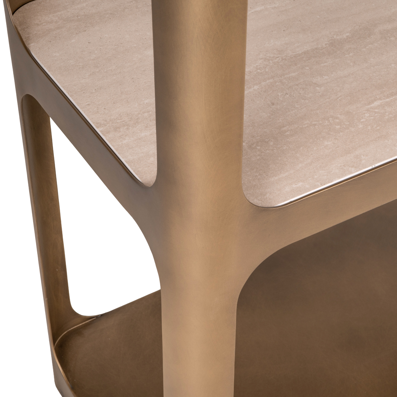 Open kast Claridge - iron/ceramic sand