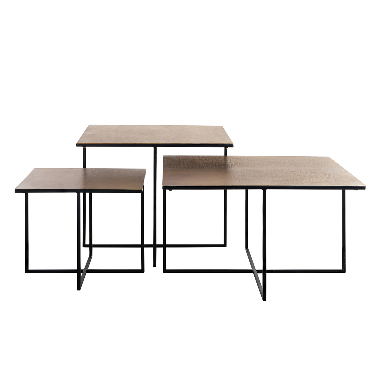Set van 3 salontafels