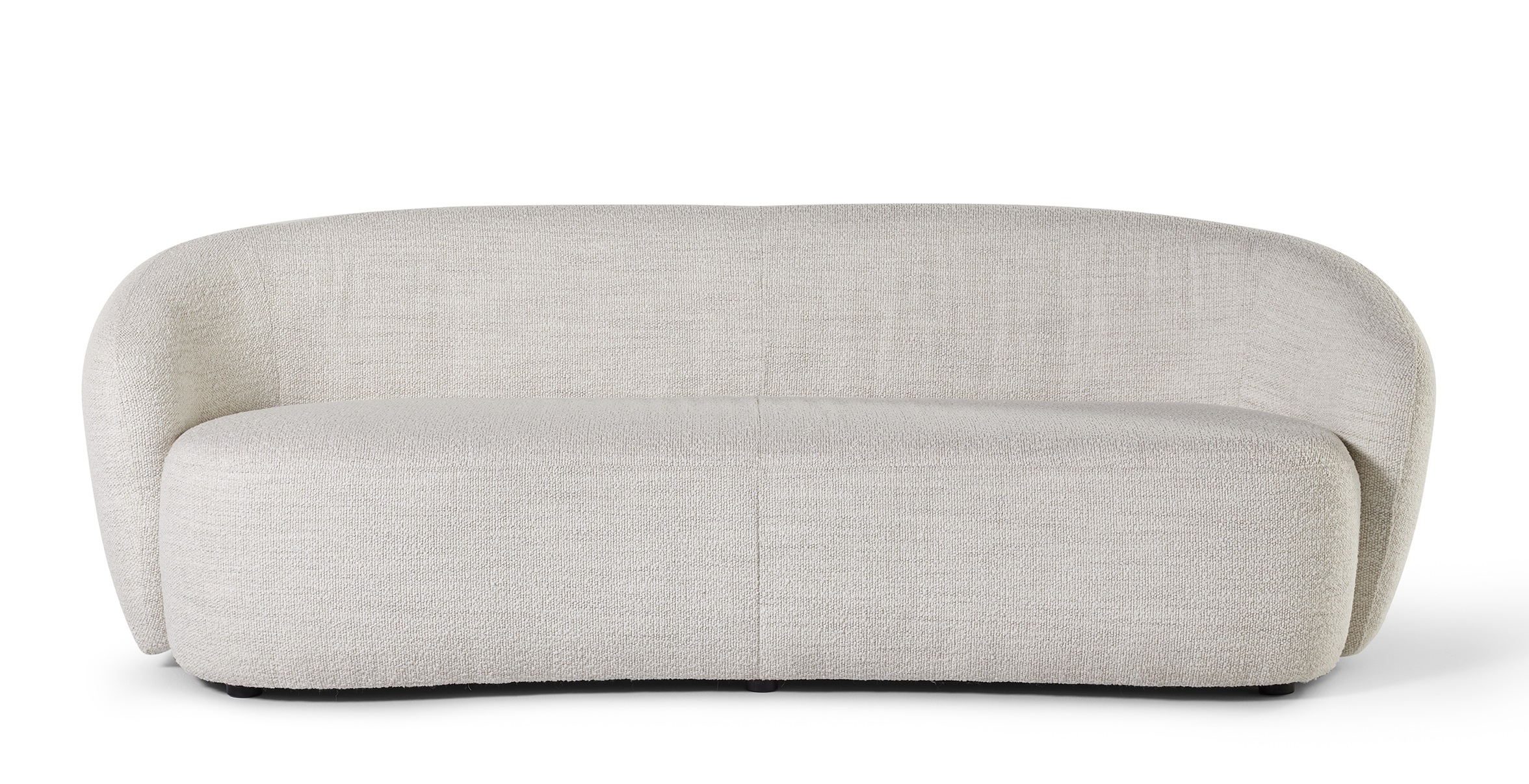 Organische zetel 3-zit bouclé - Merino Pearl beige