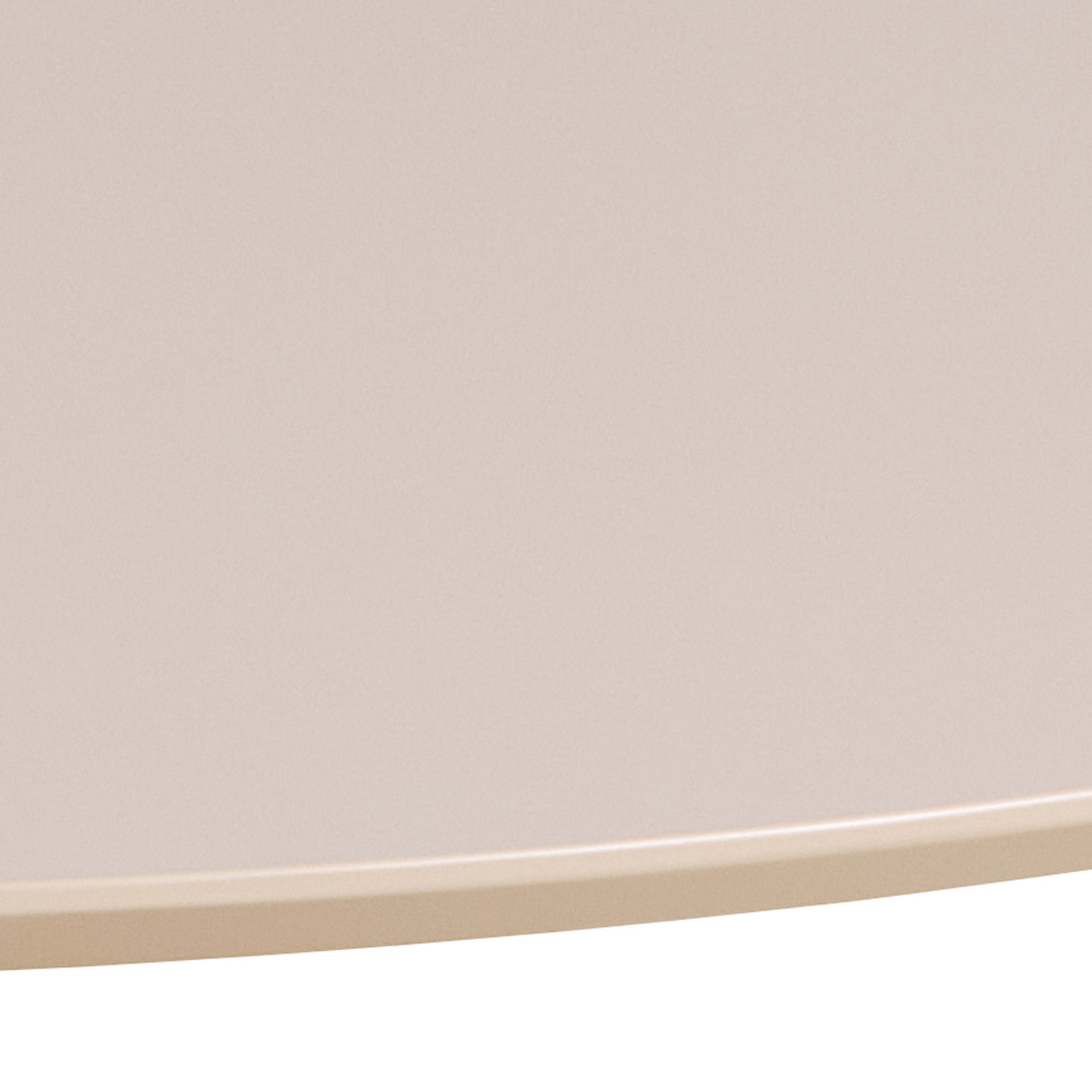 Ronde tafel diam.110cm - beige