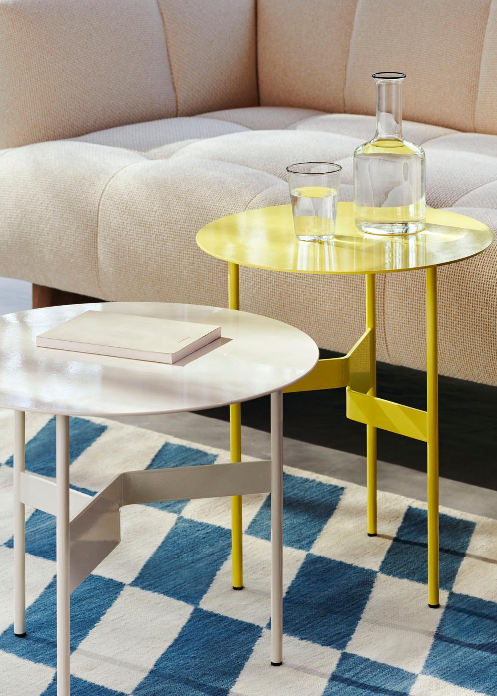 Coffeetable Shim diam.45cm - custard