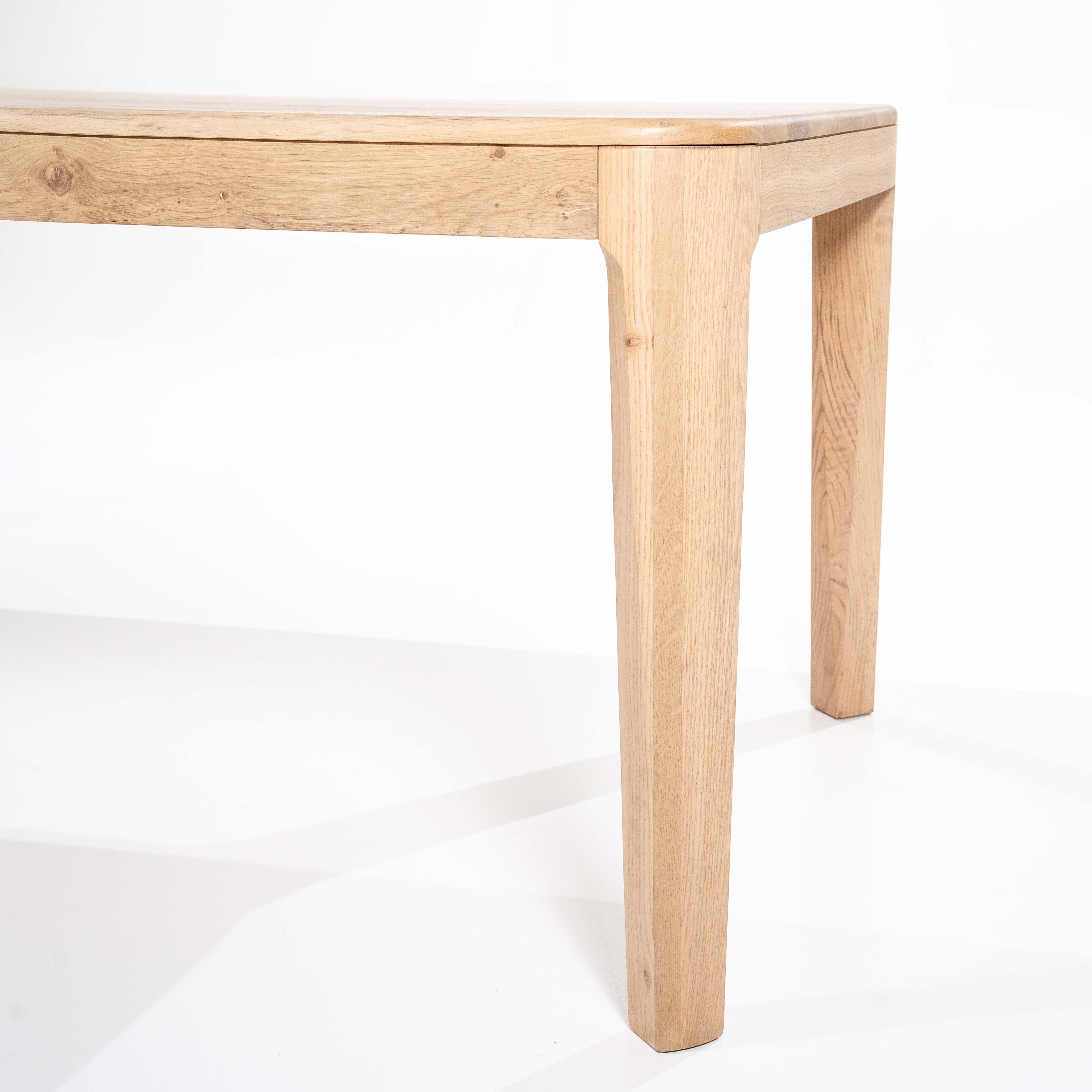 Houten eettafel 200x100cm - natuur eiken