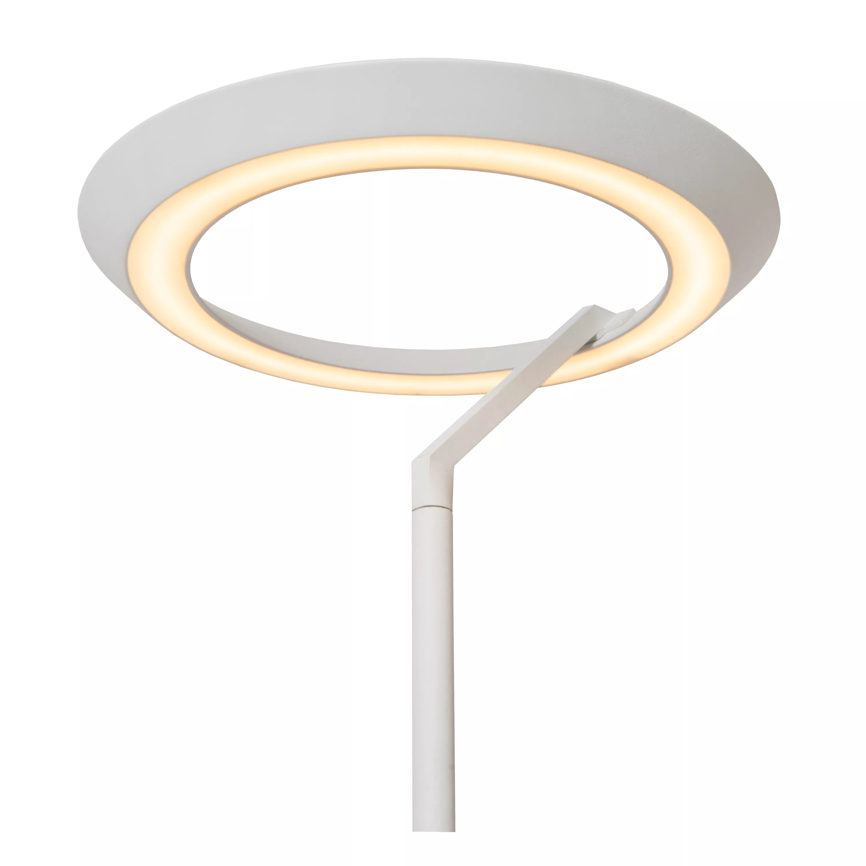 Vloerlamp met dimbare LED-lamp - wit