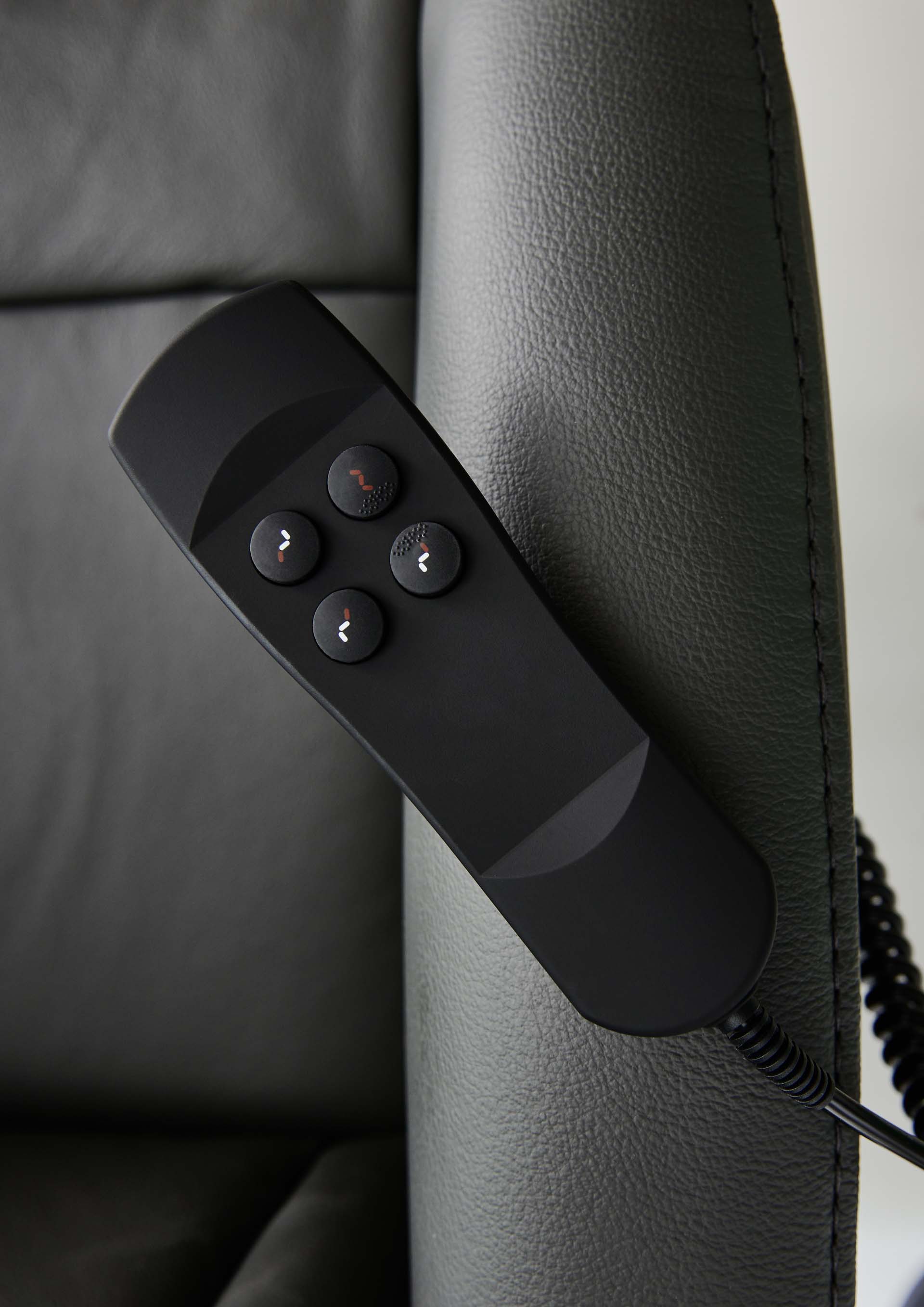 Elektrische relaxzetel met uitstaphulp - antraciet