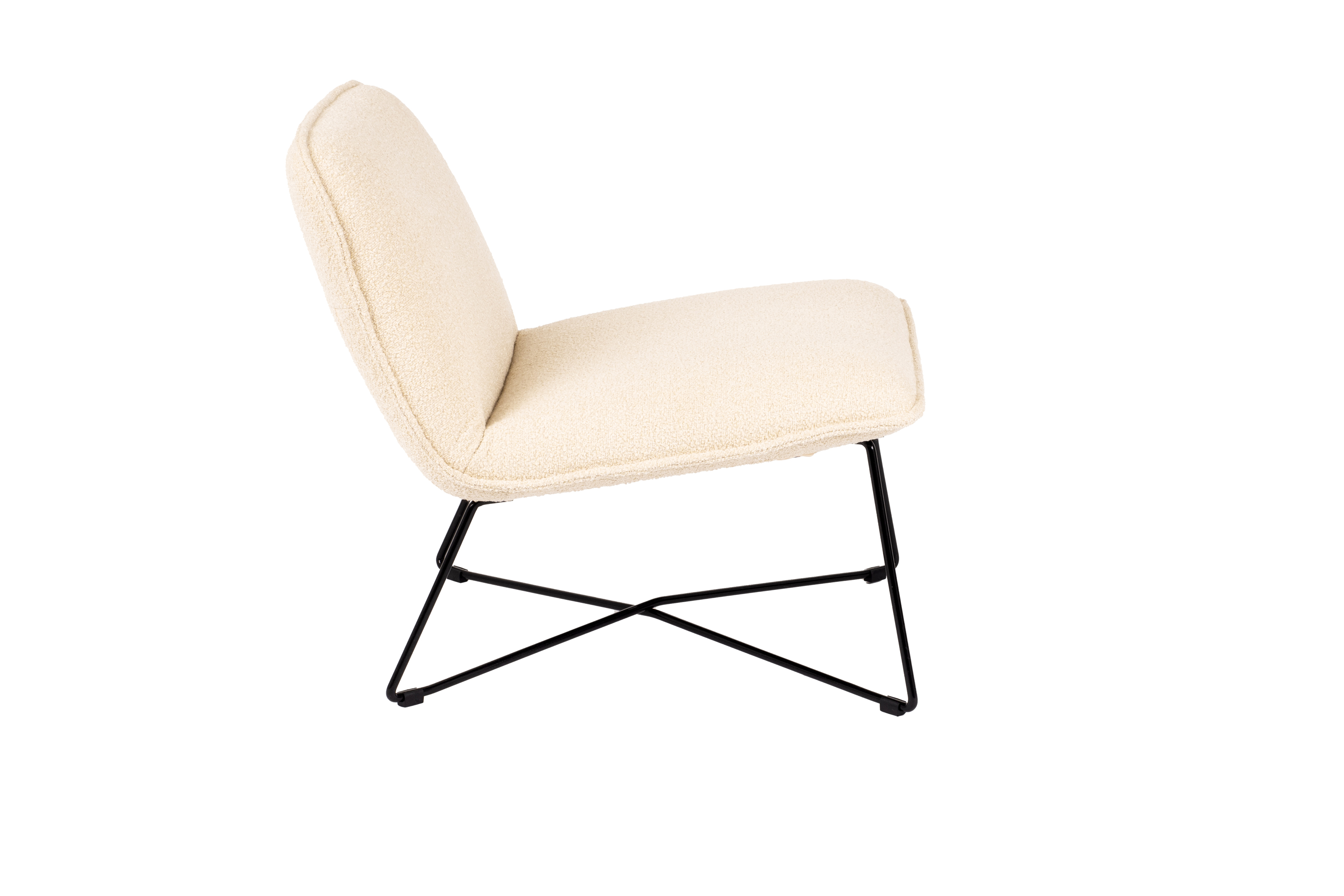 Fauteuil in stof - Cream ecru