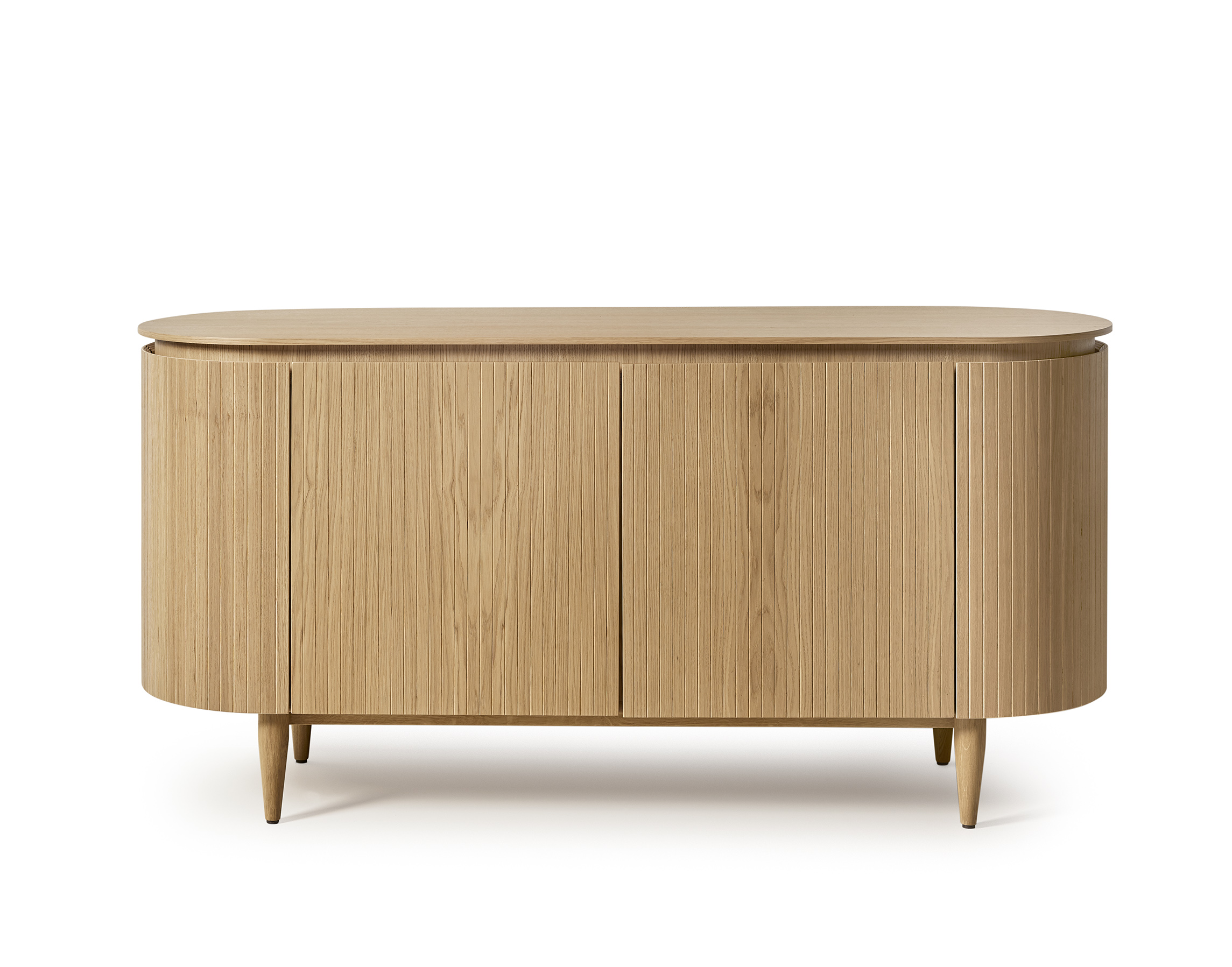 Dressoir met 4 deuren - Smoke eiken