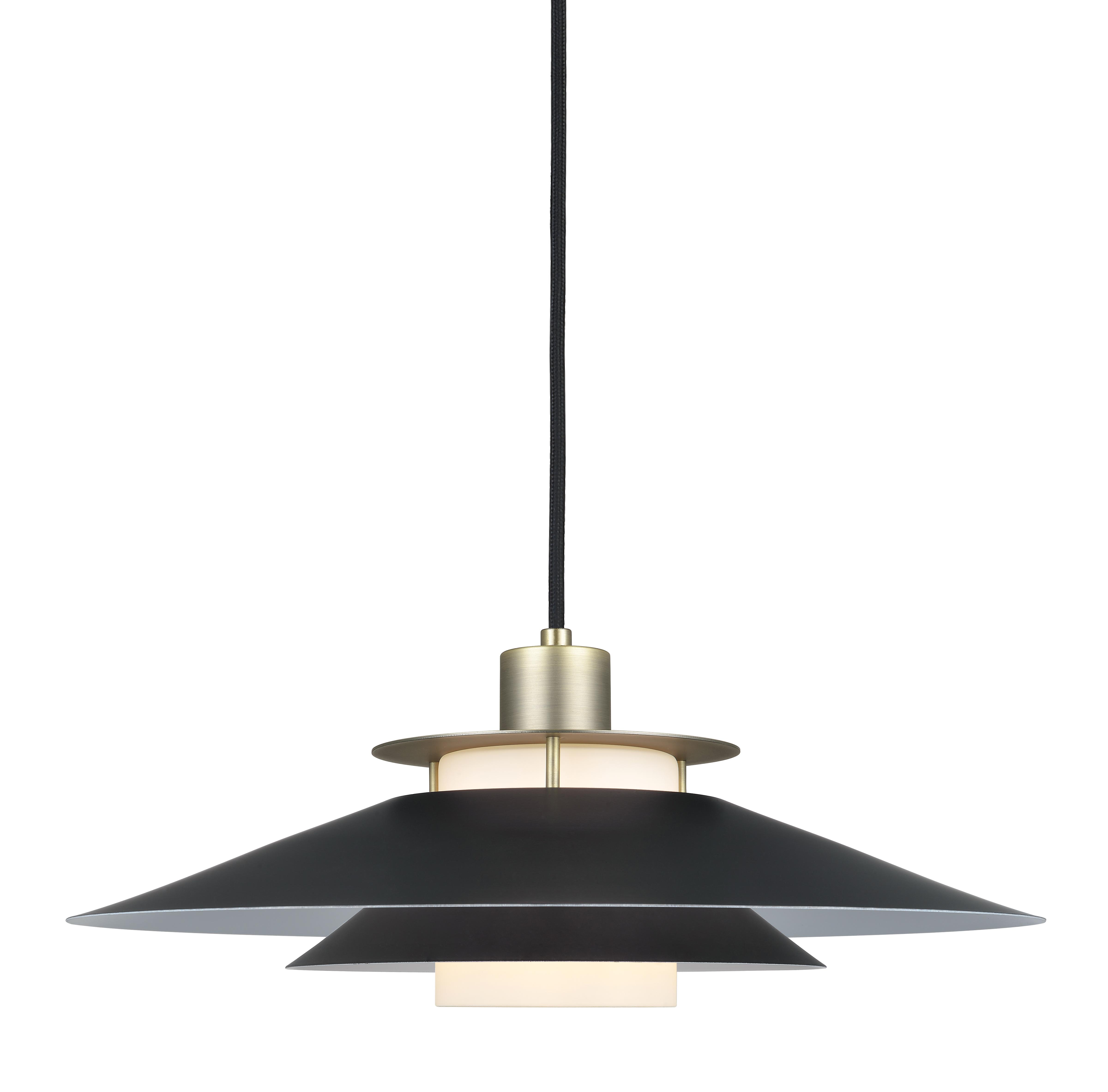 Pendel diam.40cm - zwart/brons