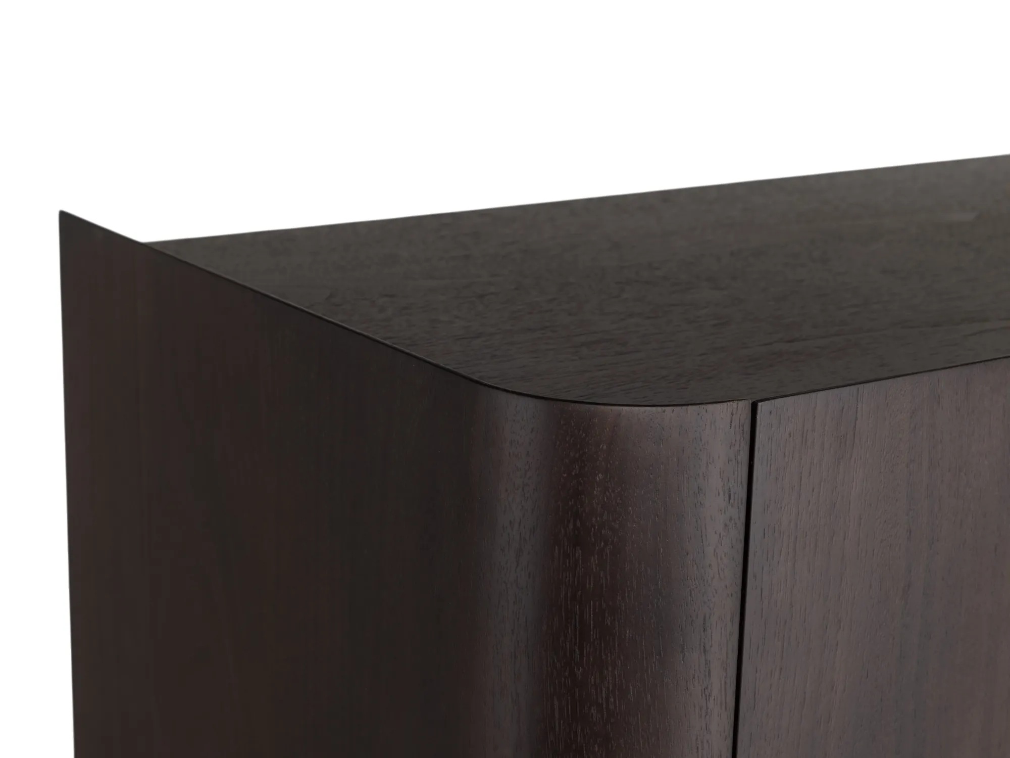 Tv-kast 5 deuren - B220cm - dark walnut